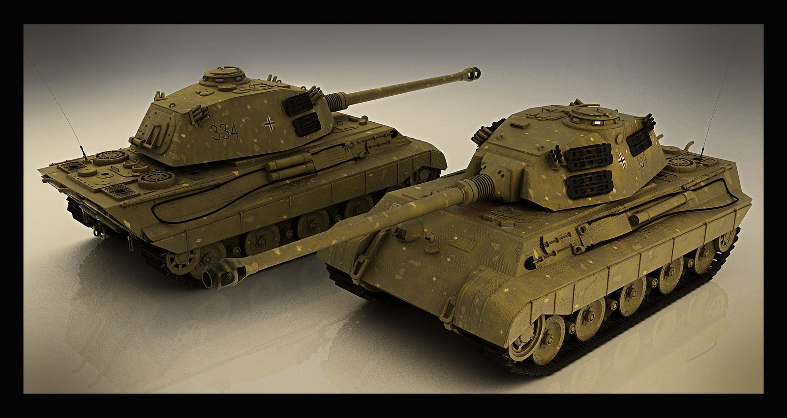 Military Tiger Ii 1600x851