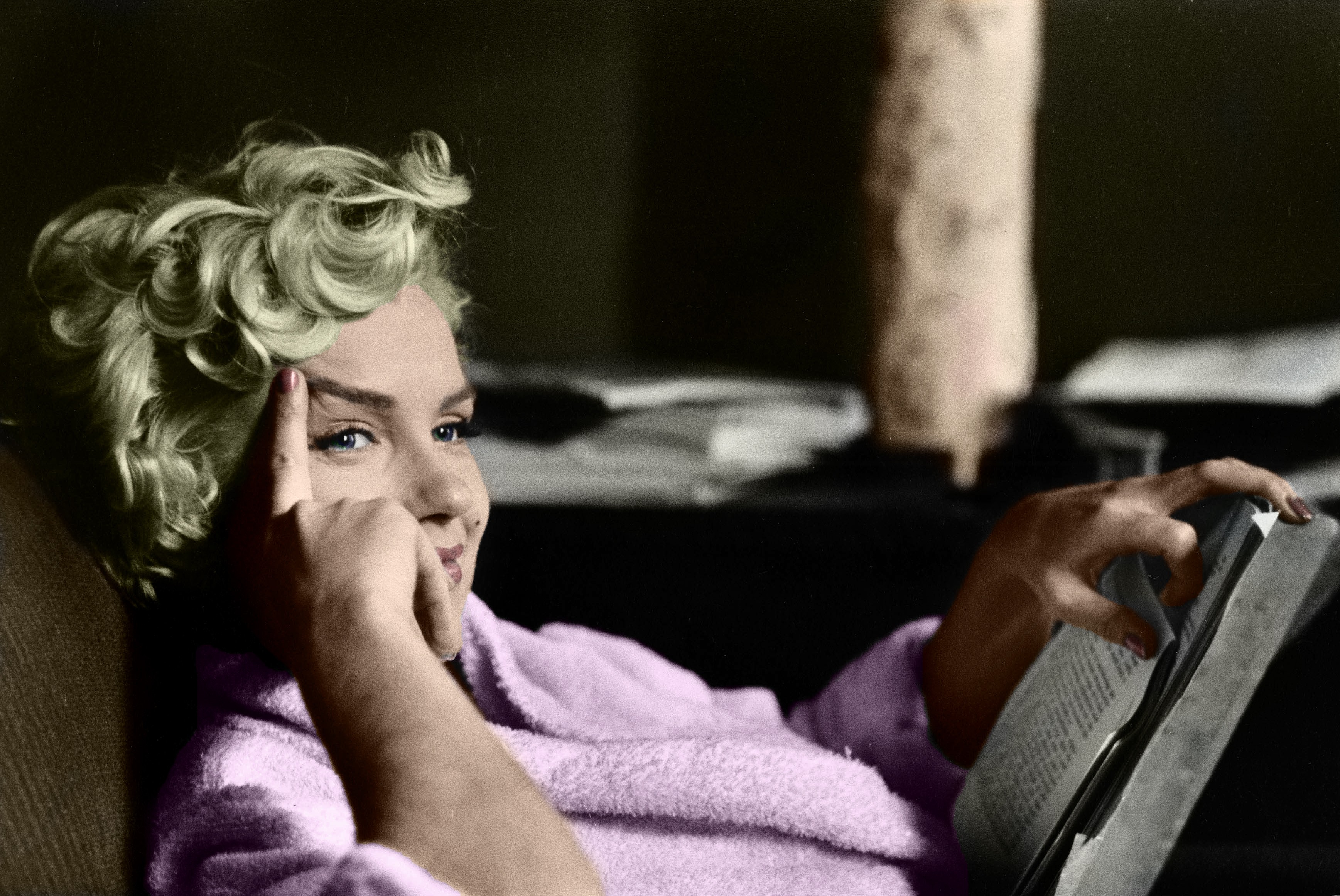 Colorized Photos Women Actress Old Photos Marilyn Monroe 3474x2324
