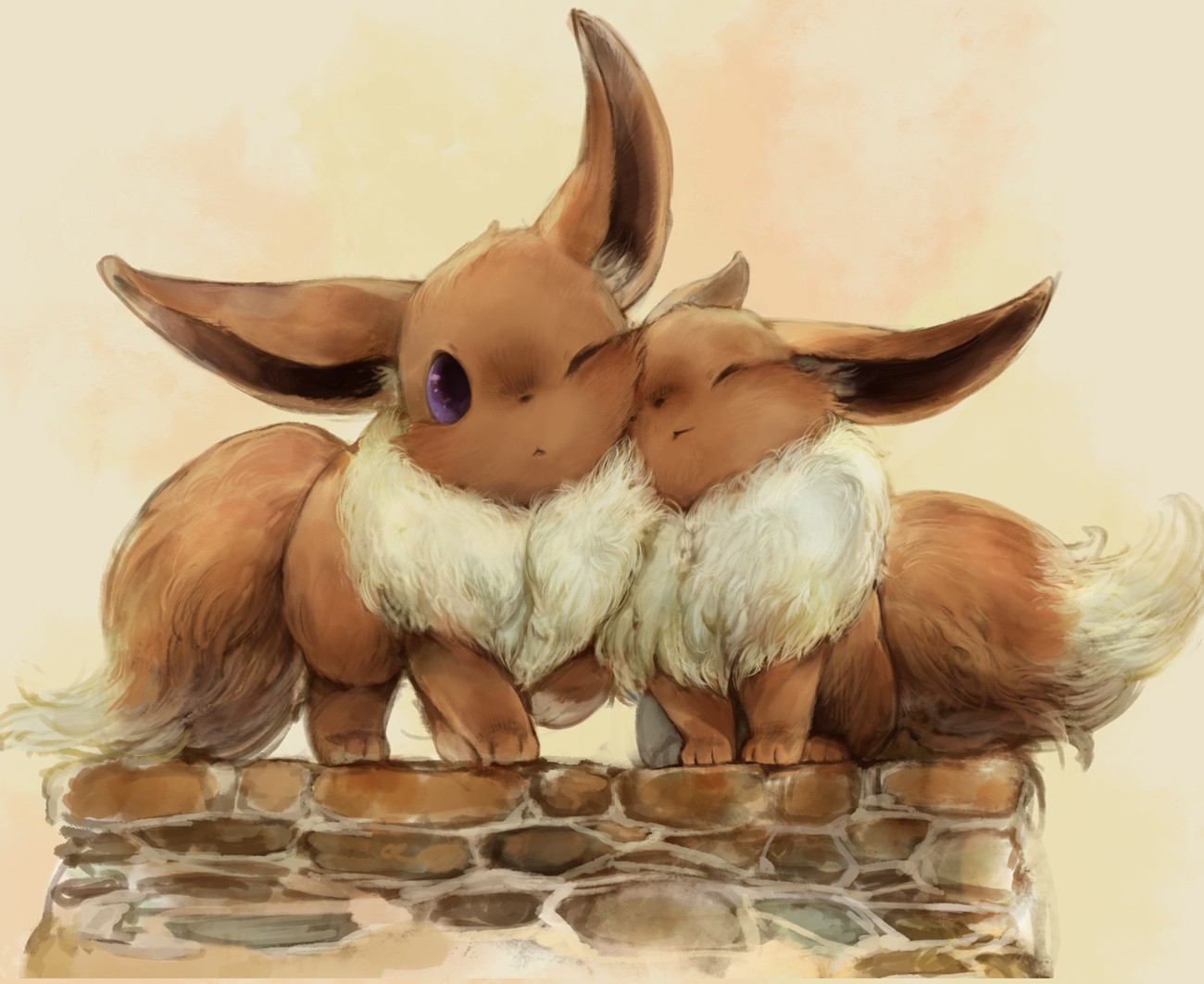 Anime Eevee 1300x1062