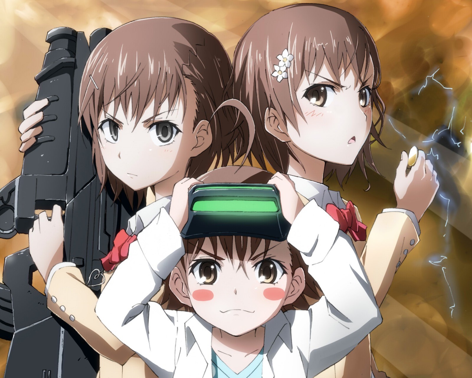 Anime Anime Girls Misaka Mikoto MiSAKA 10032 Misaka Imouto To Aru Kagaku No Railgun To Aru Majutsu N 1600x1280