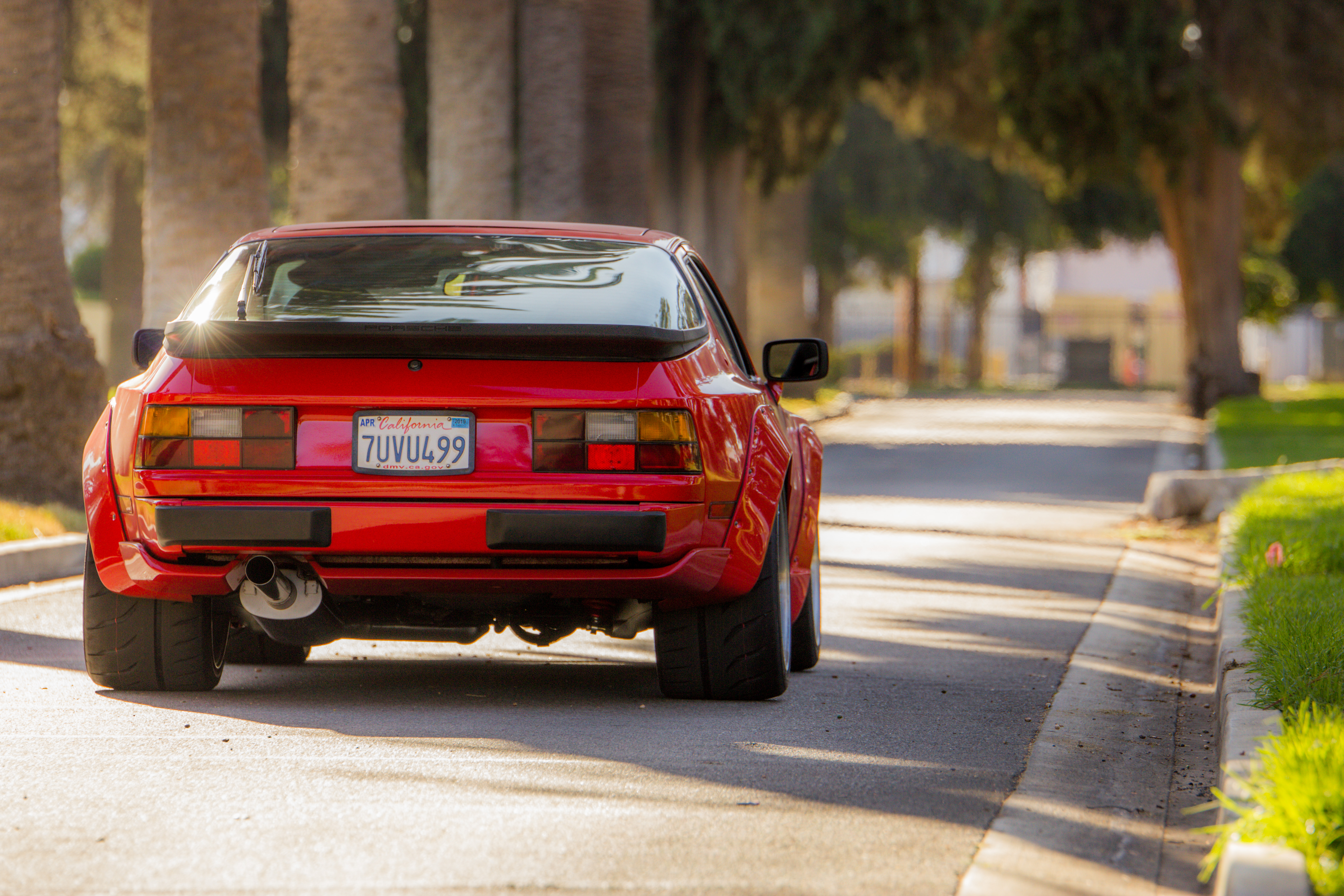 Porsche Porsche 944 Widebody Race Cars Car Red Cars Vehicle 5184x3456