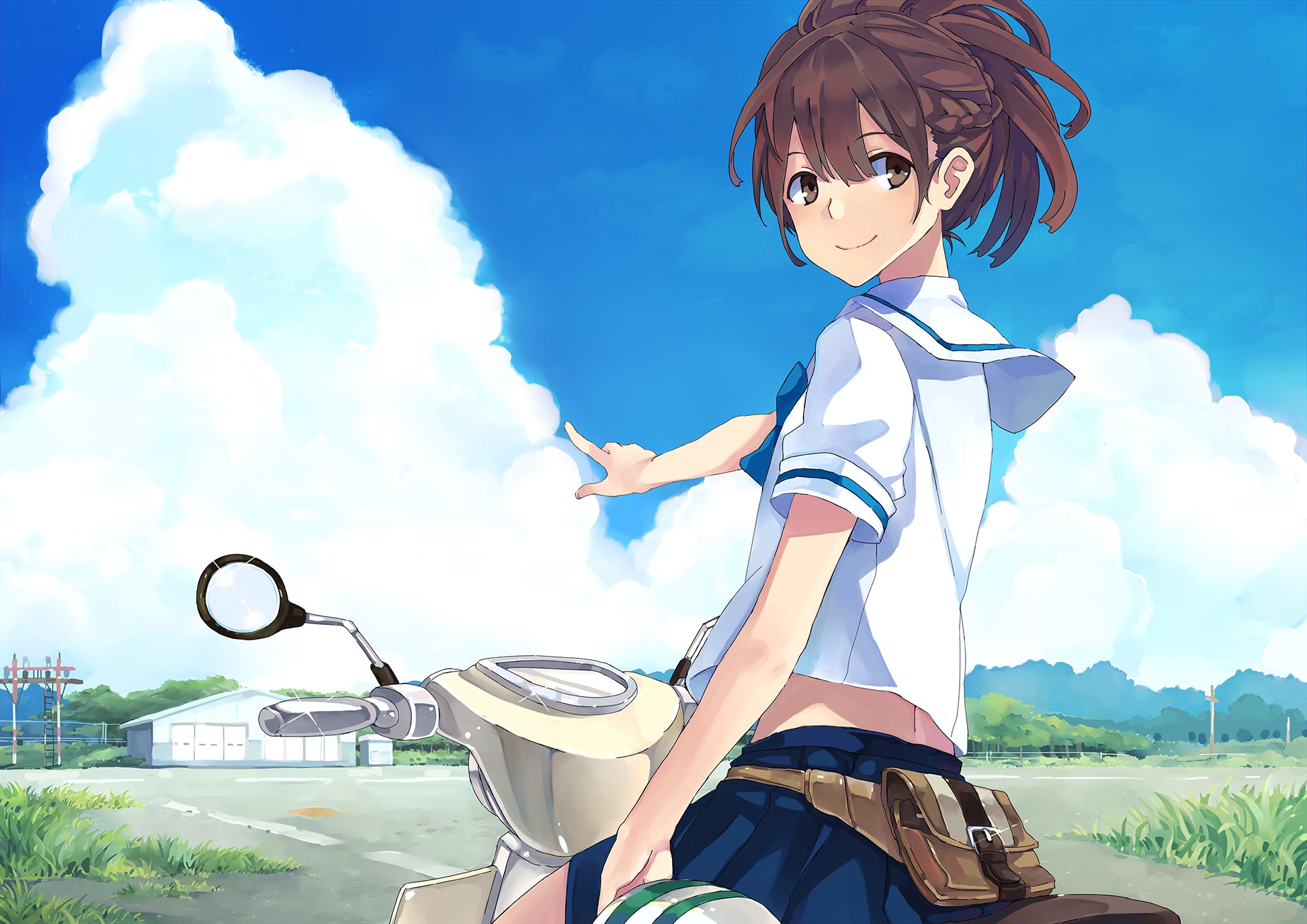 Robotics Notes Anime Girls Senomiya Akiho Anime 1945x1375