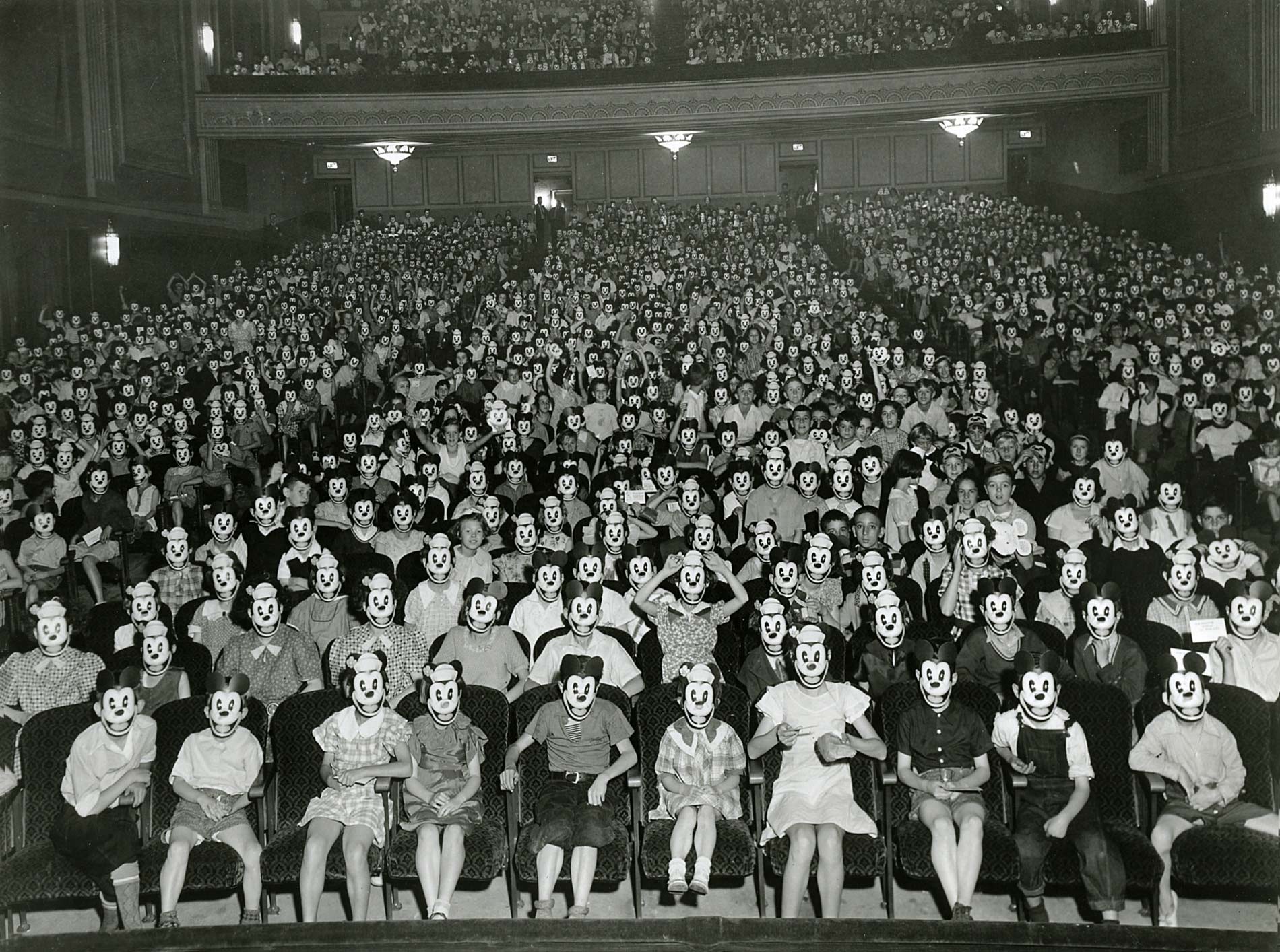 Monochrome Mickey Mouse Creepy Movie Theater 1900x1414