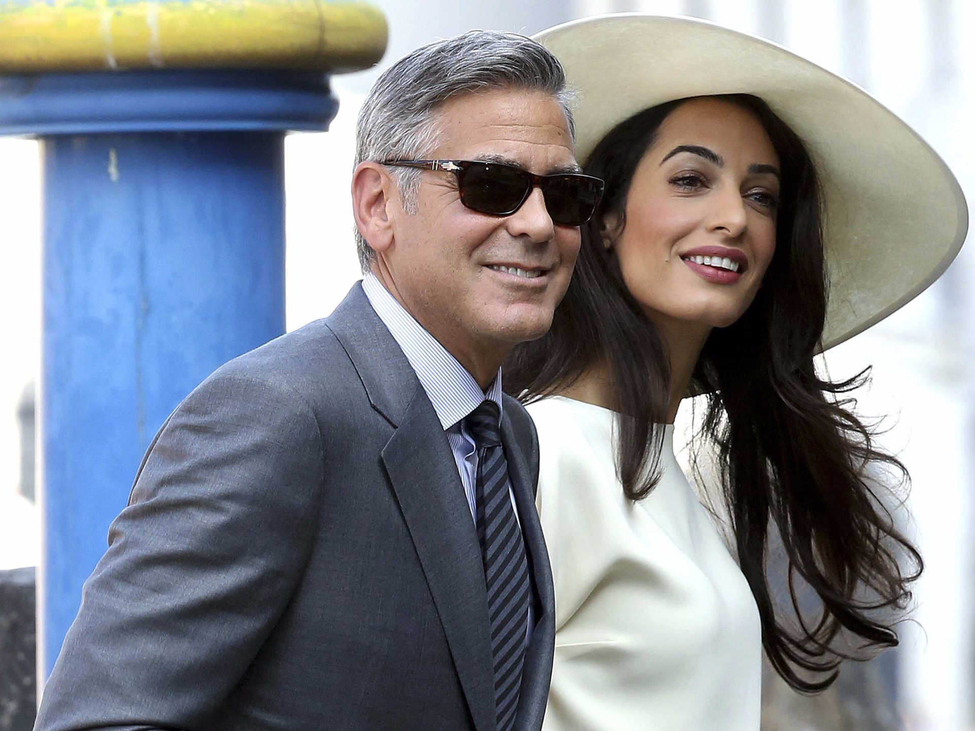 George Clooney Amal Clooney 1920x1440