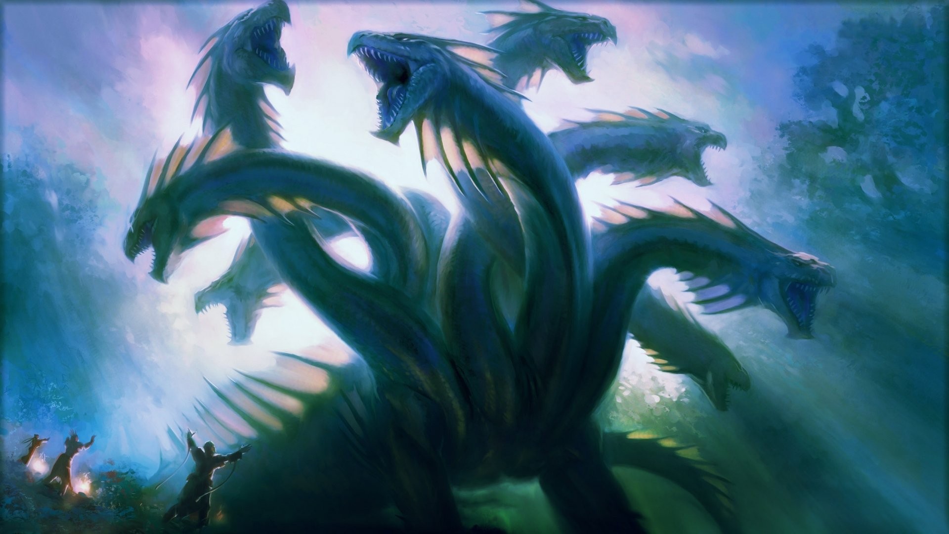 Creature Fantasy Art Hydra 1920x1080