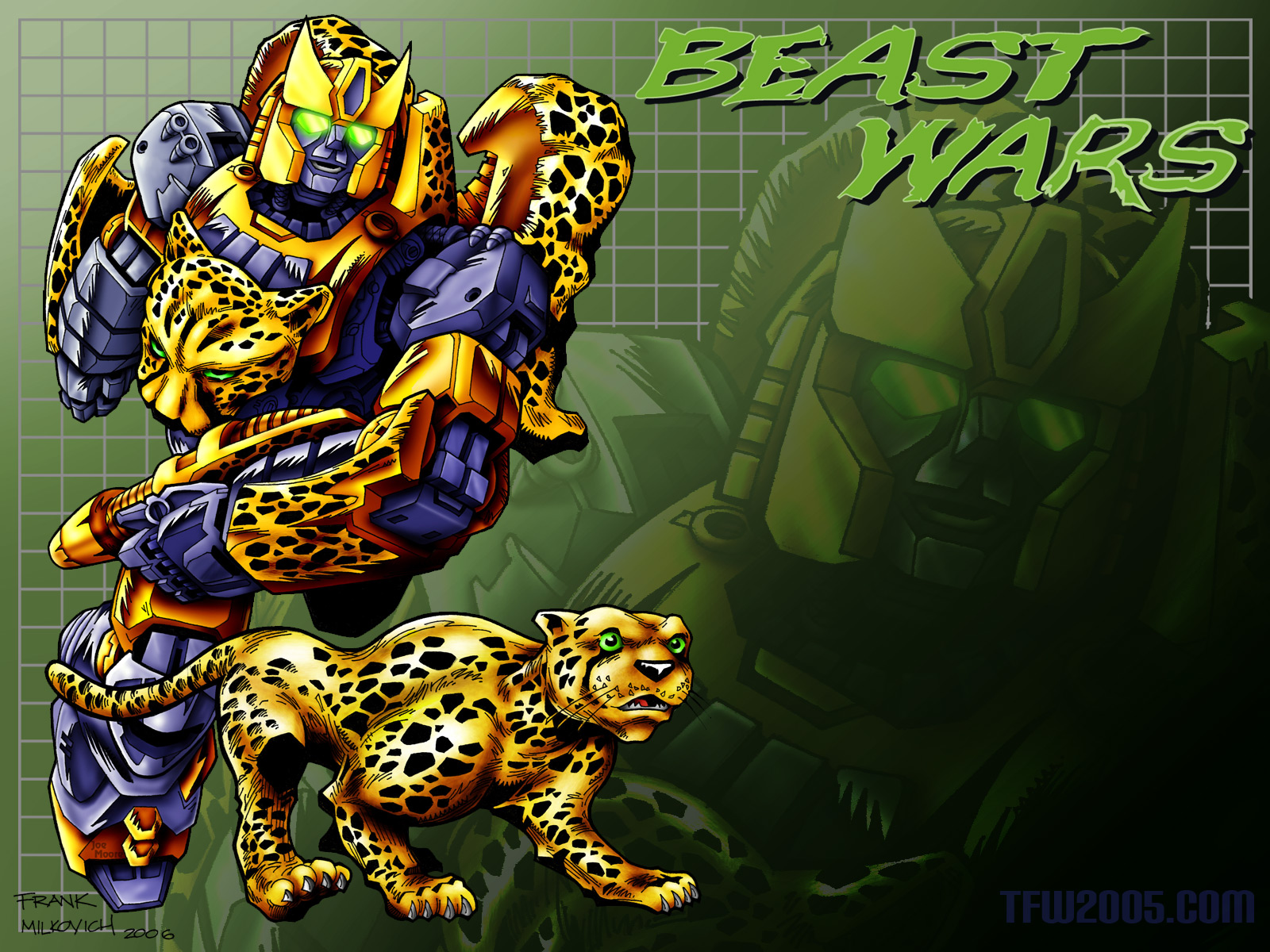 TV Show Beast Wars Transformers 1600x1200