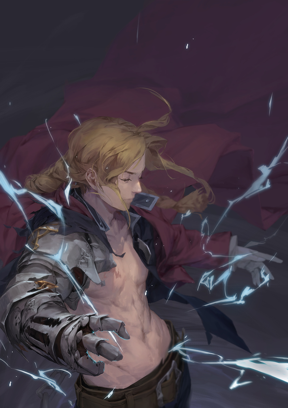 Full Metal Alchemist Brotherhood Full Metal Alchemist Elric Edward Baba Baraba 1000x1415