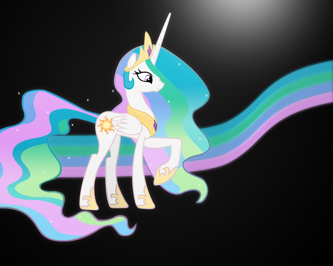 Princess Celestia Vector My Little Pony Magic 1280x1024