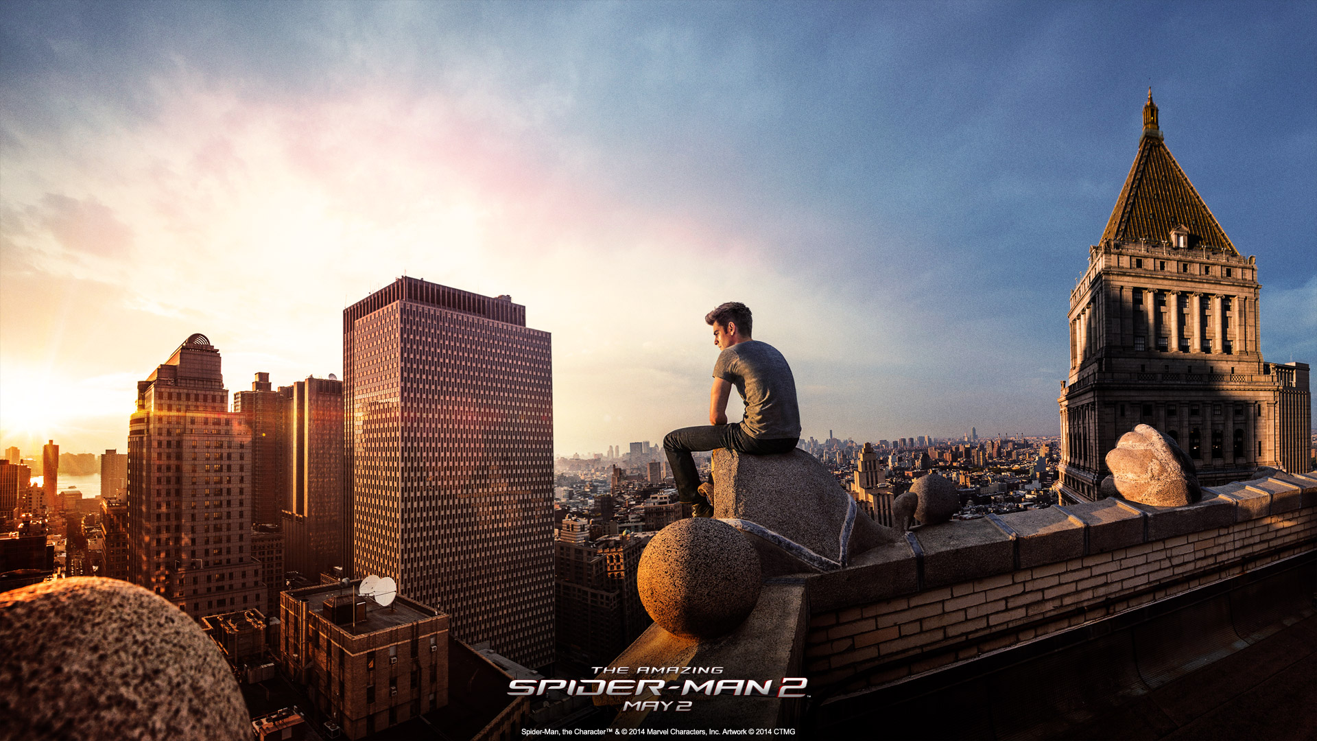 The Amazing Spider Man 2 Peter Parker Andrew Garfield 1920x1080