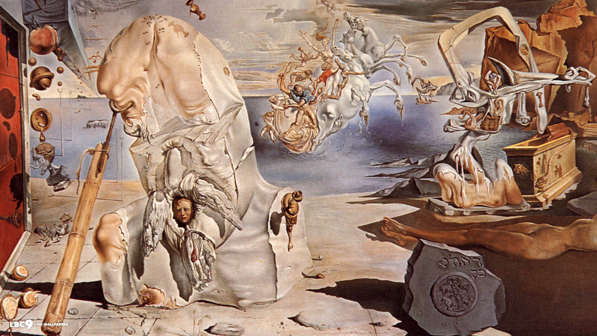 Salvador Dali Salvador Dali Painting Fantasy Art Classic Art 1920x1080