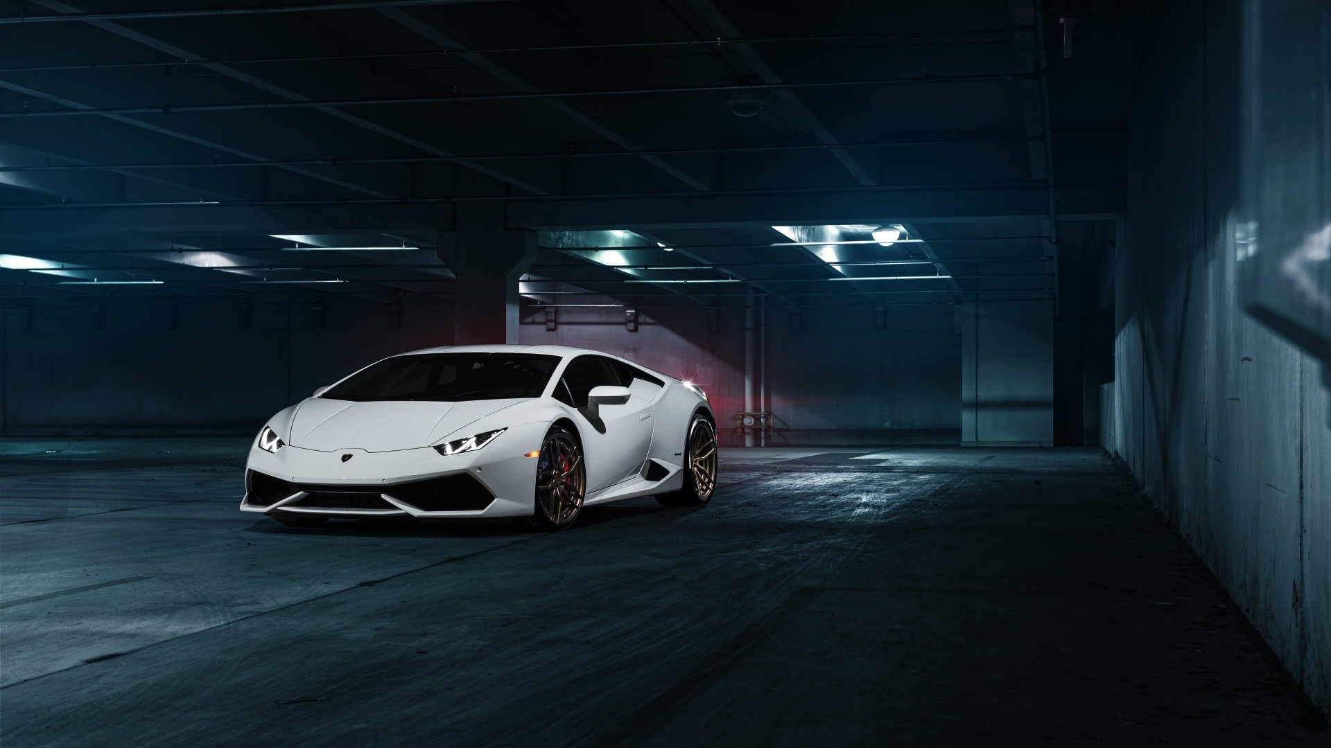 Car Lamborghini Huracan LP610 4 Lamborghini White Cars 1920x1080