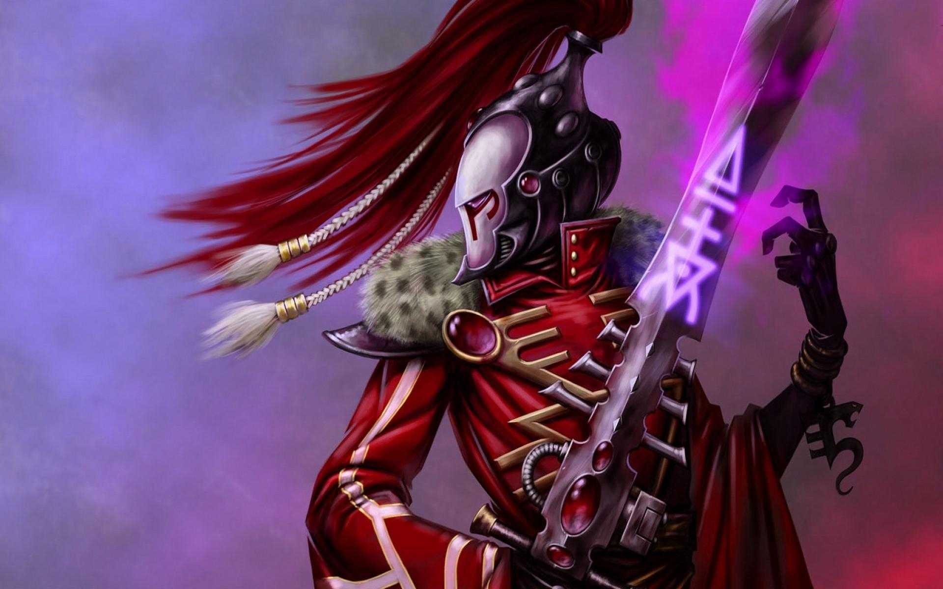 Warhammer 40 000 Eldar Fantasy Art 1920x1200