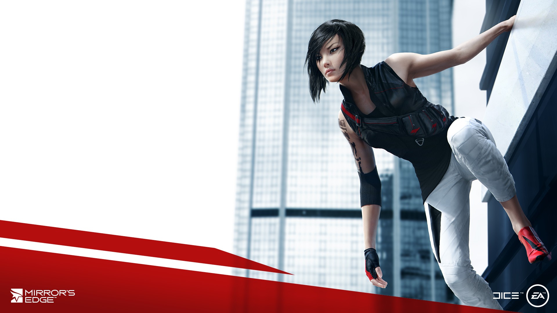 Mirrors Edge Video Games Dice Electronic Arts Digital Art 2008 Year Faith Connors 1920x1080