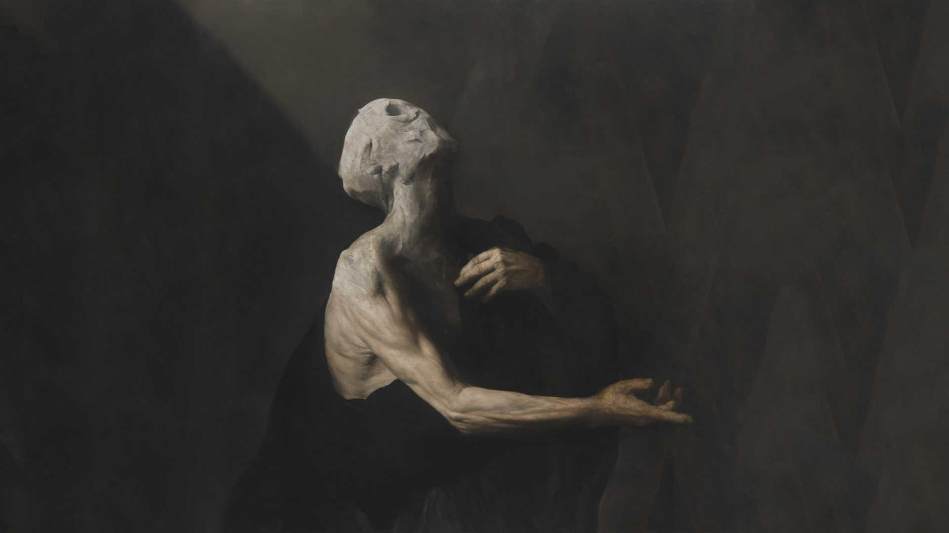 Artwork Men Death Nicola Samori Spooky 1920x1080