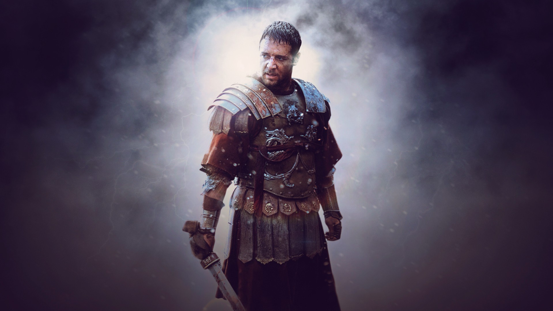 Gladiator Movie Movies Russel Crowe Rome Armored 1920x1080