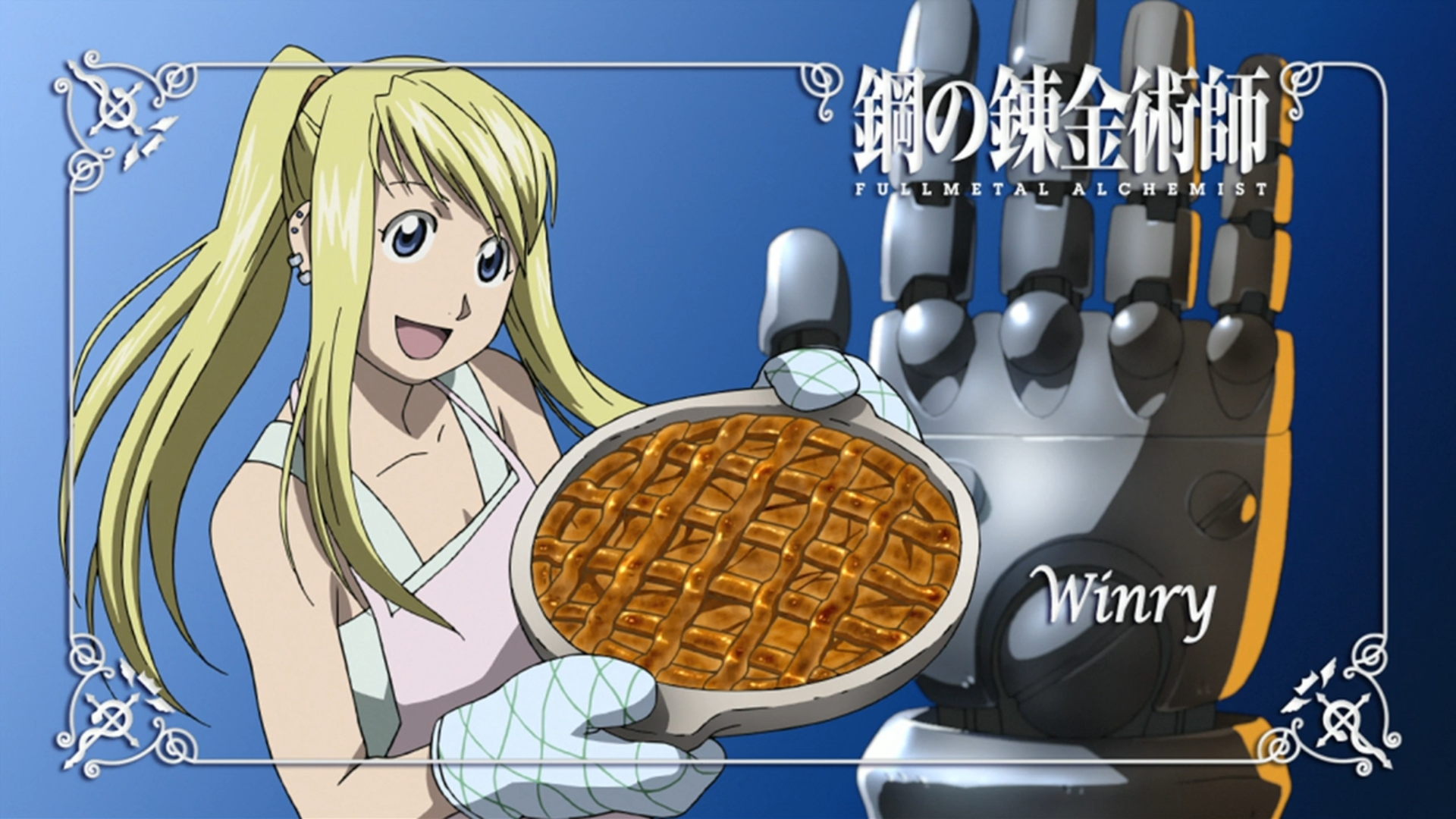 Fullmetal Alchemist Brotherhood Rockbell Winry Anime Cake Blonde Anime Girls 1920x1080