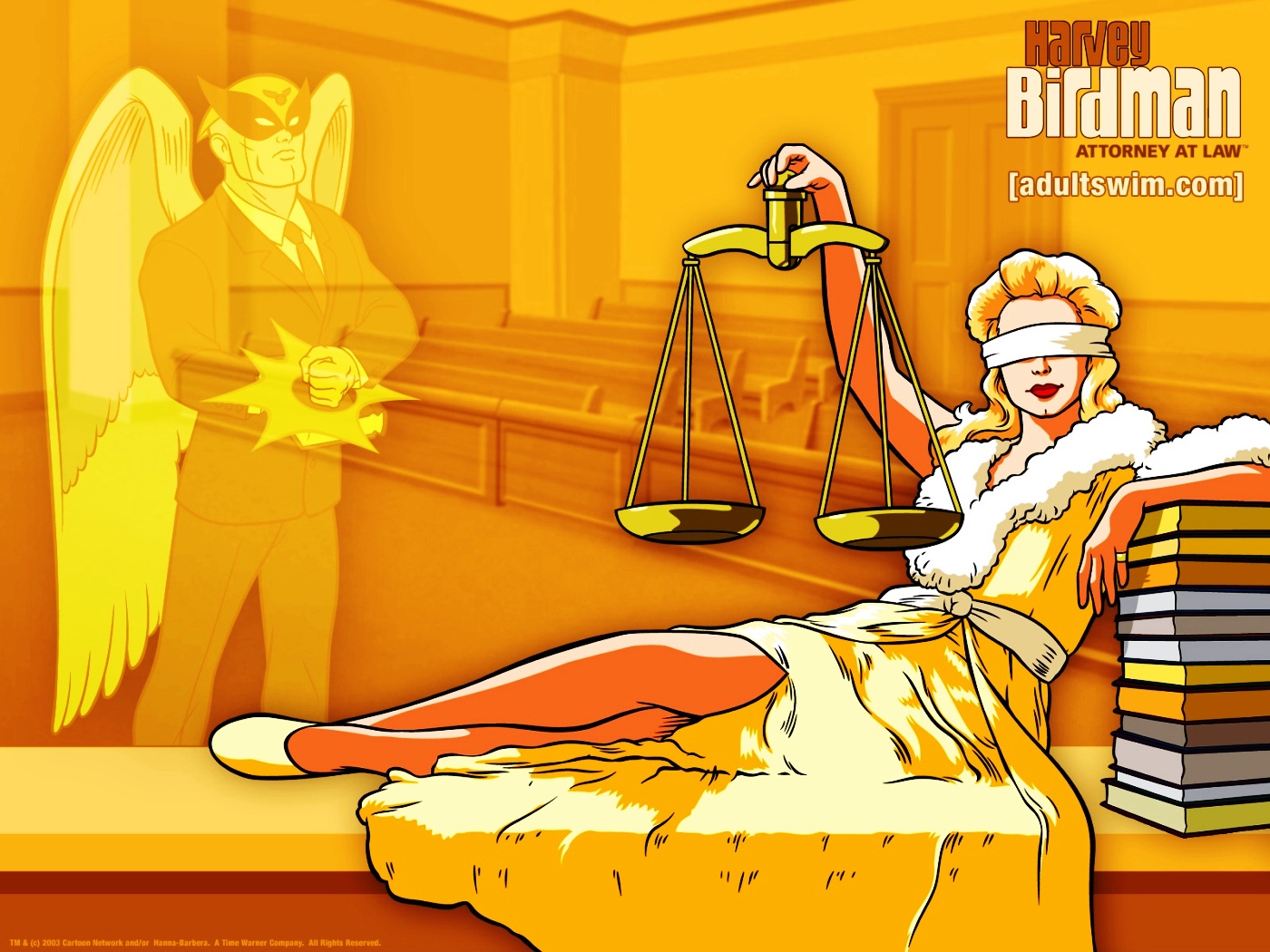 TV Show Harvey Birdman Attorney At Law 1400x1050