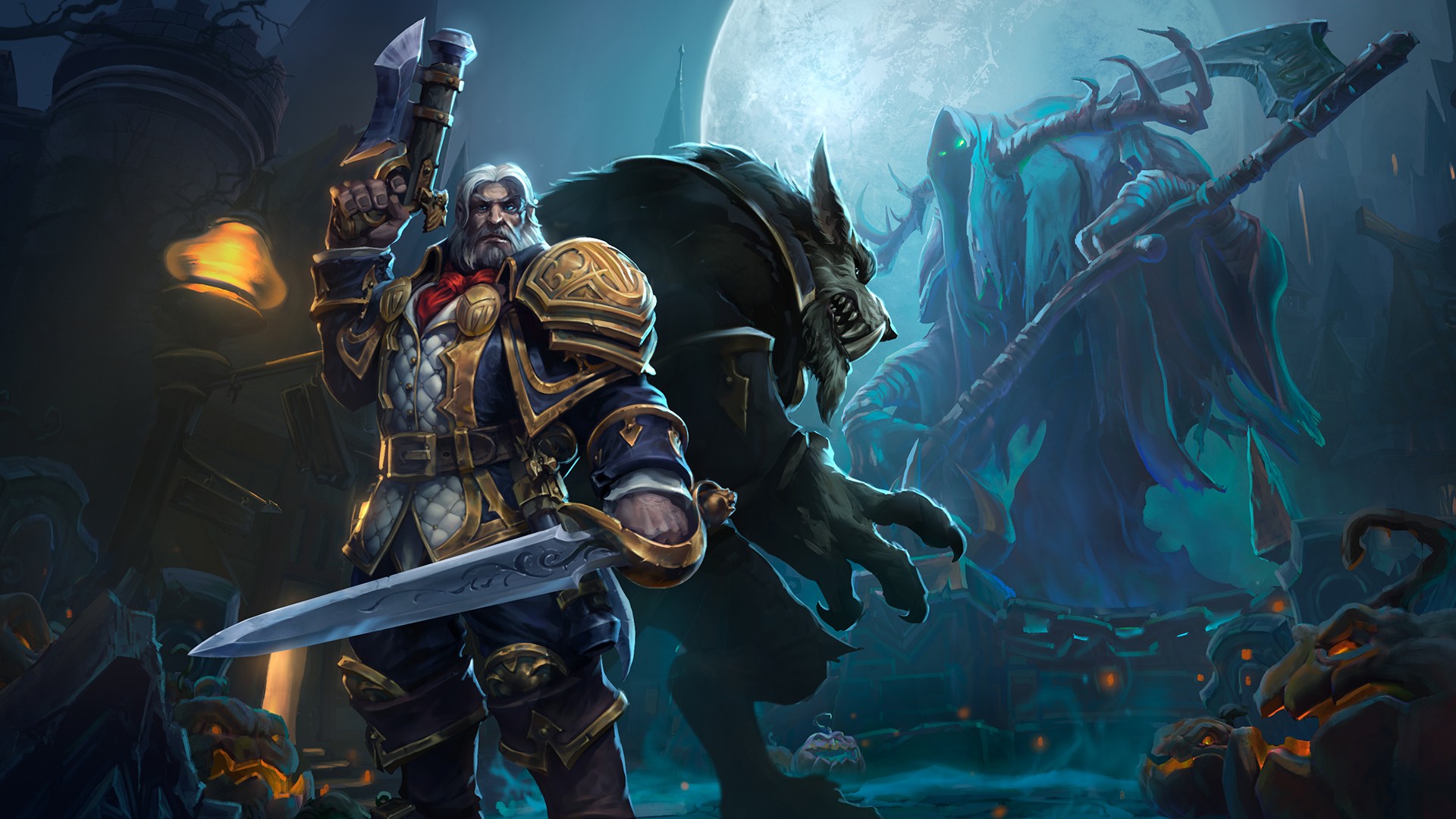 Blizzard Entertainment Heroes Of The Storm Genn Greymane Worgen 1920x1080