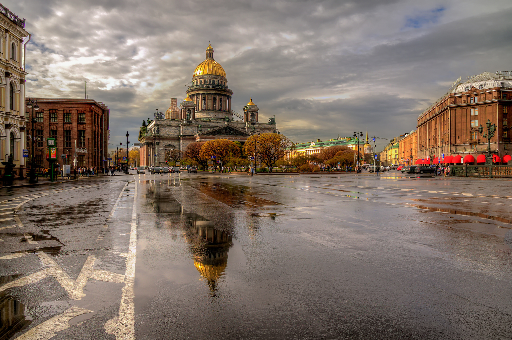 Saint Petersburg Russia City Reflection Building 2048x1359