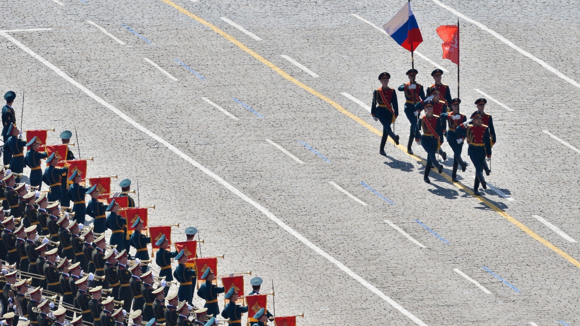 Military Victory Day Moscow Russia 1920x1080