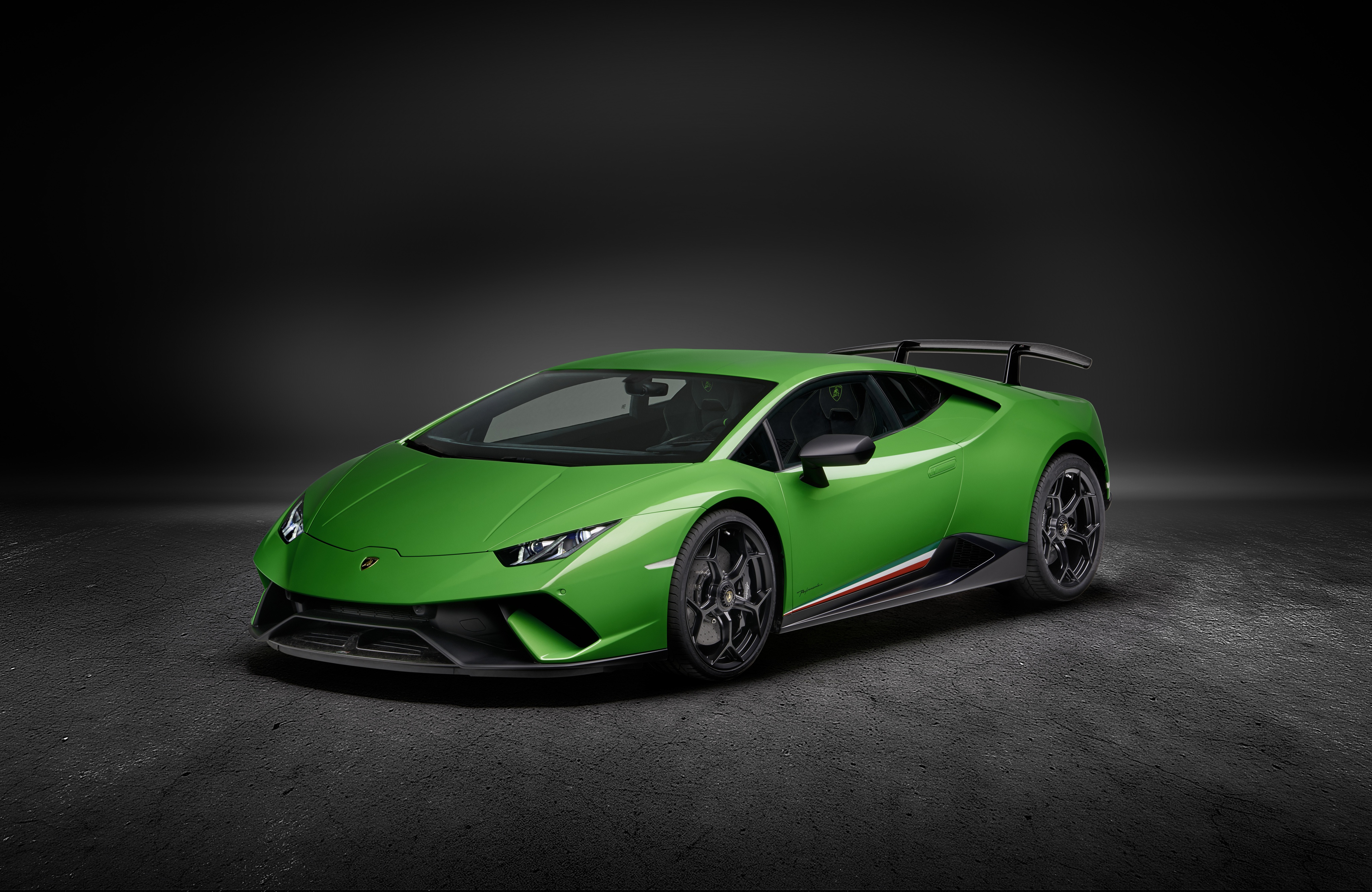 Lamborghini Huracan Lamborghini Car Vehicle Green Car Supercar Sport Car Lamborghini Huracan Perform 4096x2664