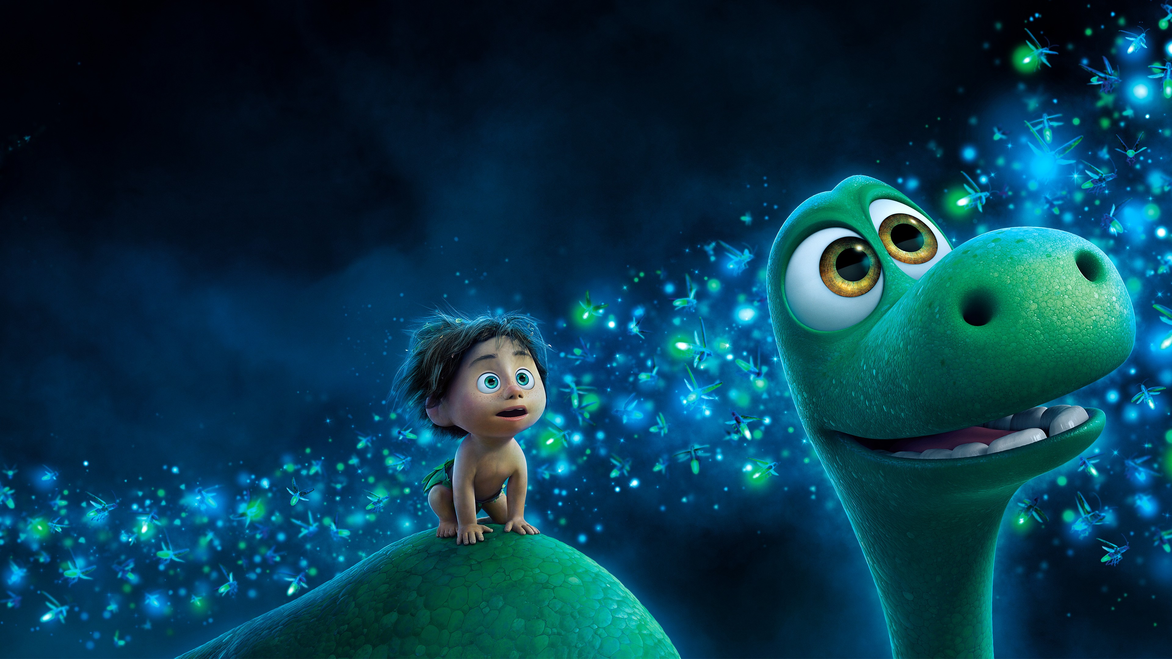 The Good Dinosaur Movies Animated Movies 2015 Year 3840x2160