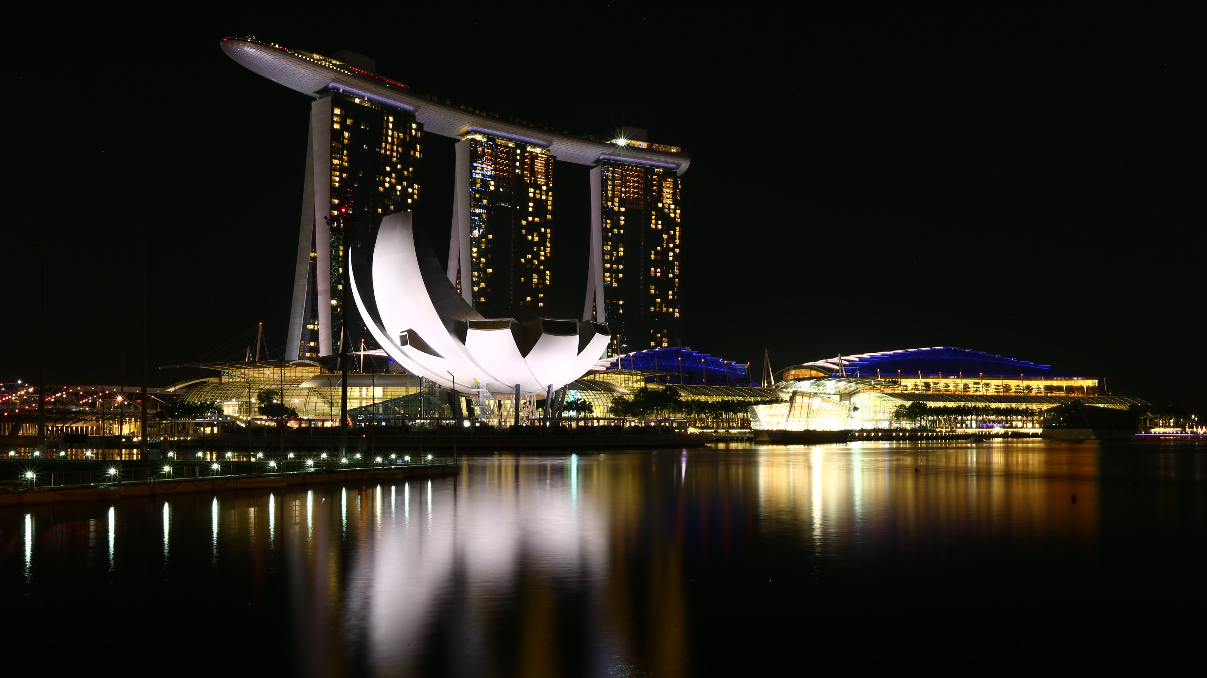 Man Made Marina Bay Sands 3840x2160