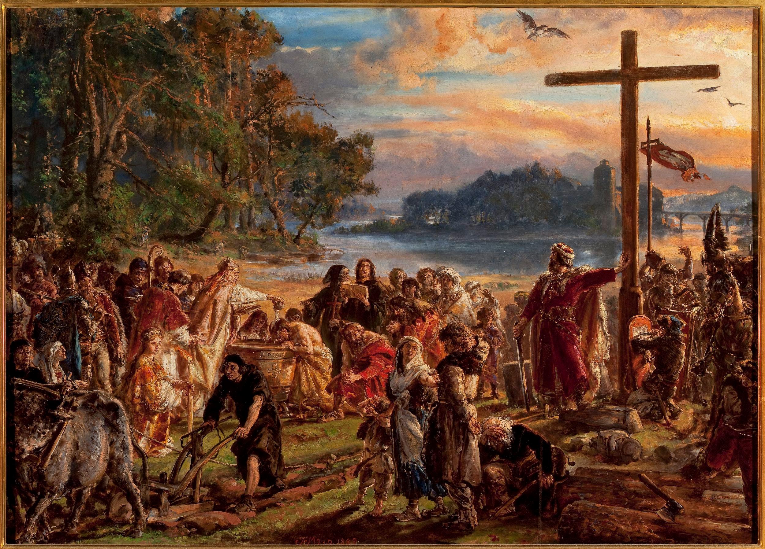 Jan Matejko Classical Art Polish Poland Christianity 2500x1796