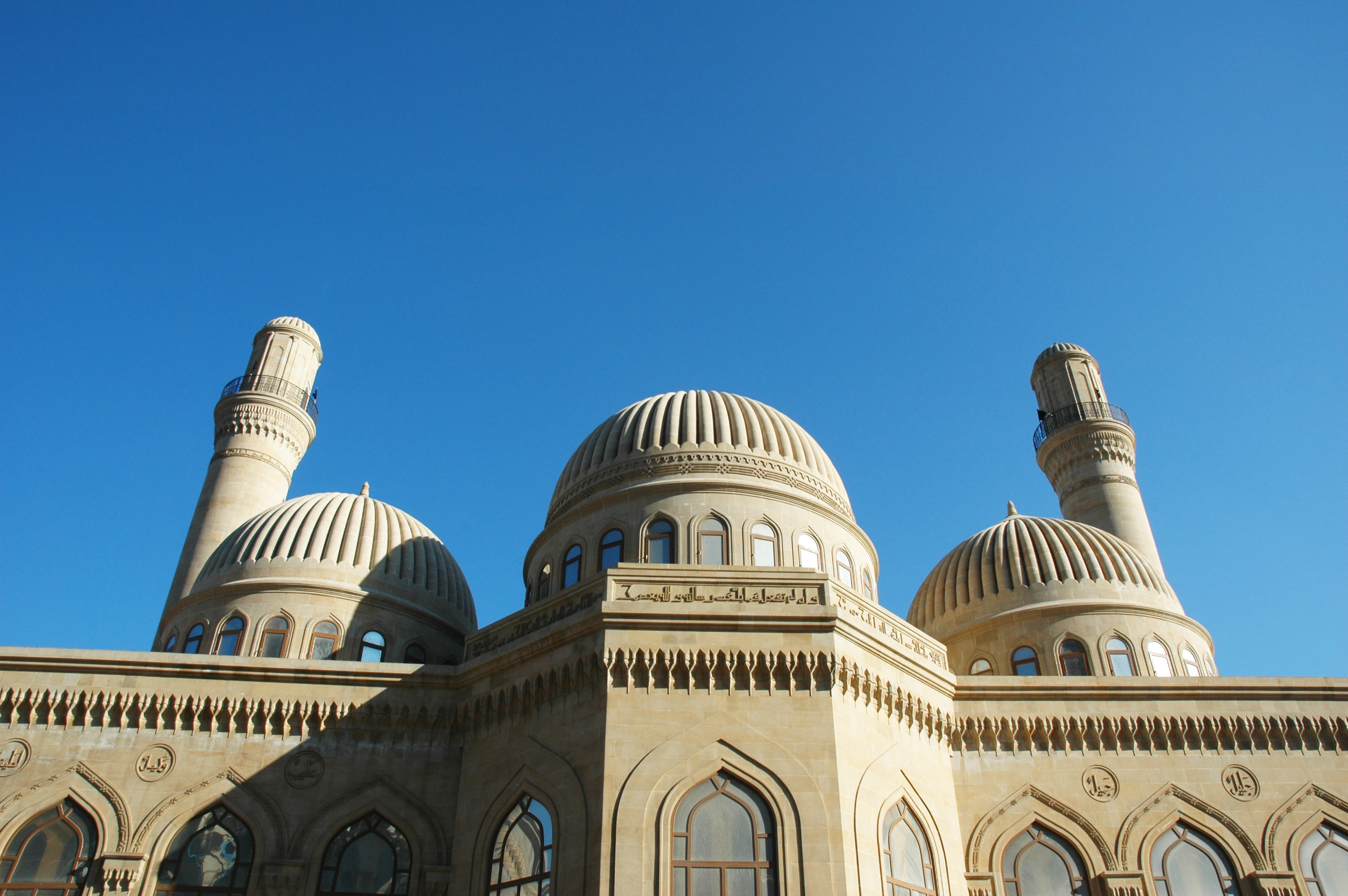 Religious Mosque Of Two Minarets 3008x2000