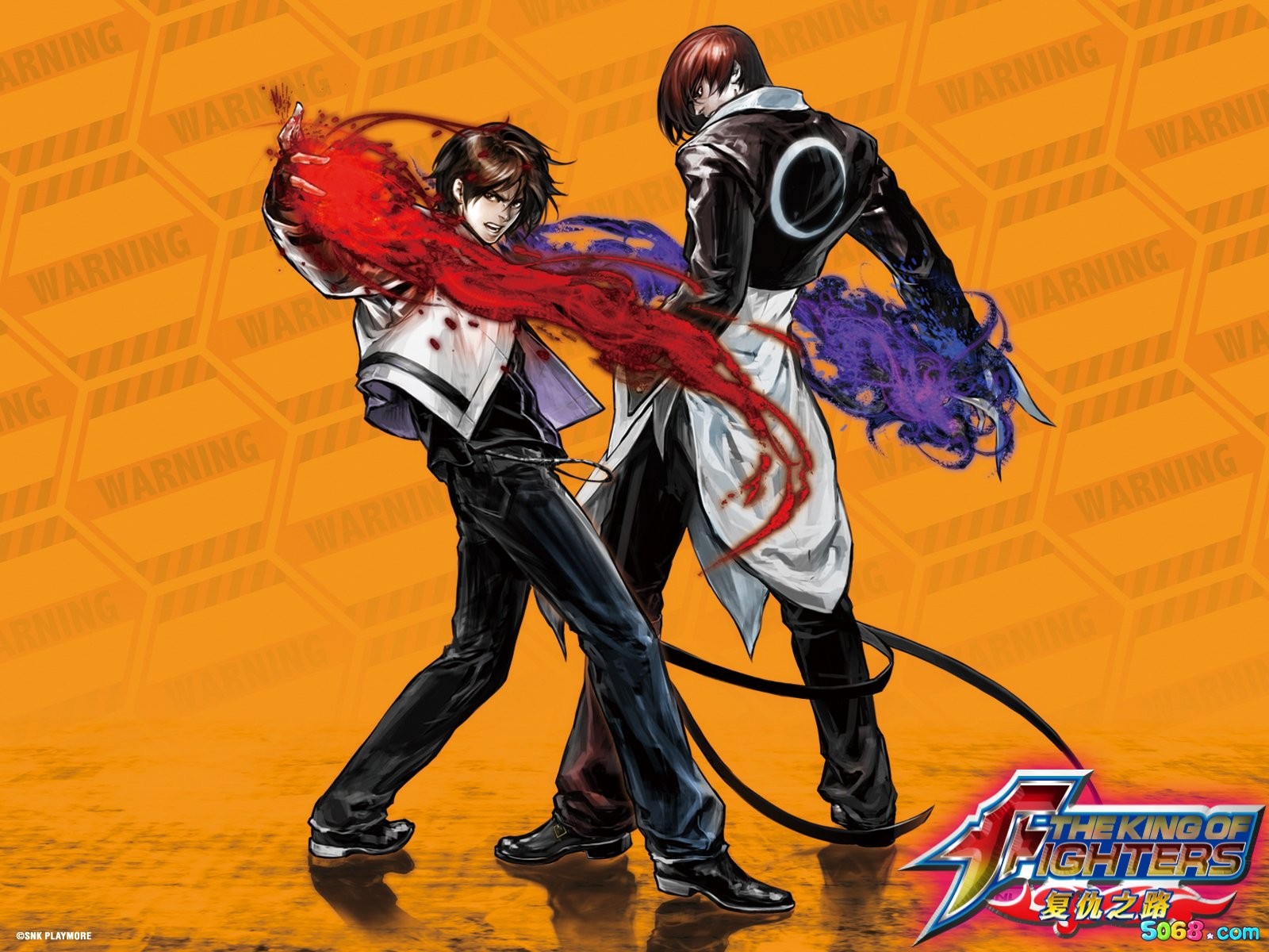 King Of Fighters King Of Fighters Kyo Kusanagi Iori Yagami Video Games 1600x1200