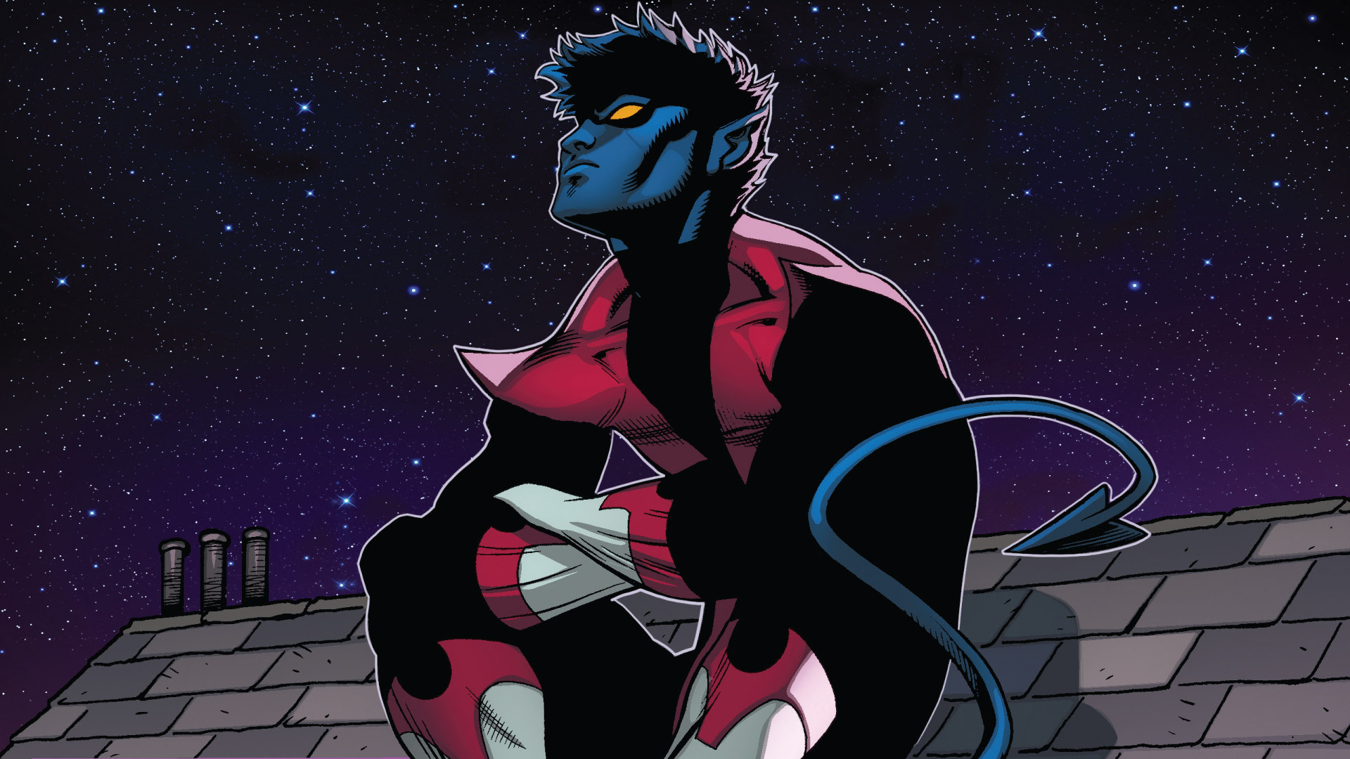 Artwork Nightcrawler Kurt Wagner X Men 1920x1080