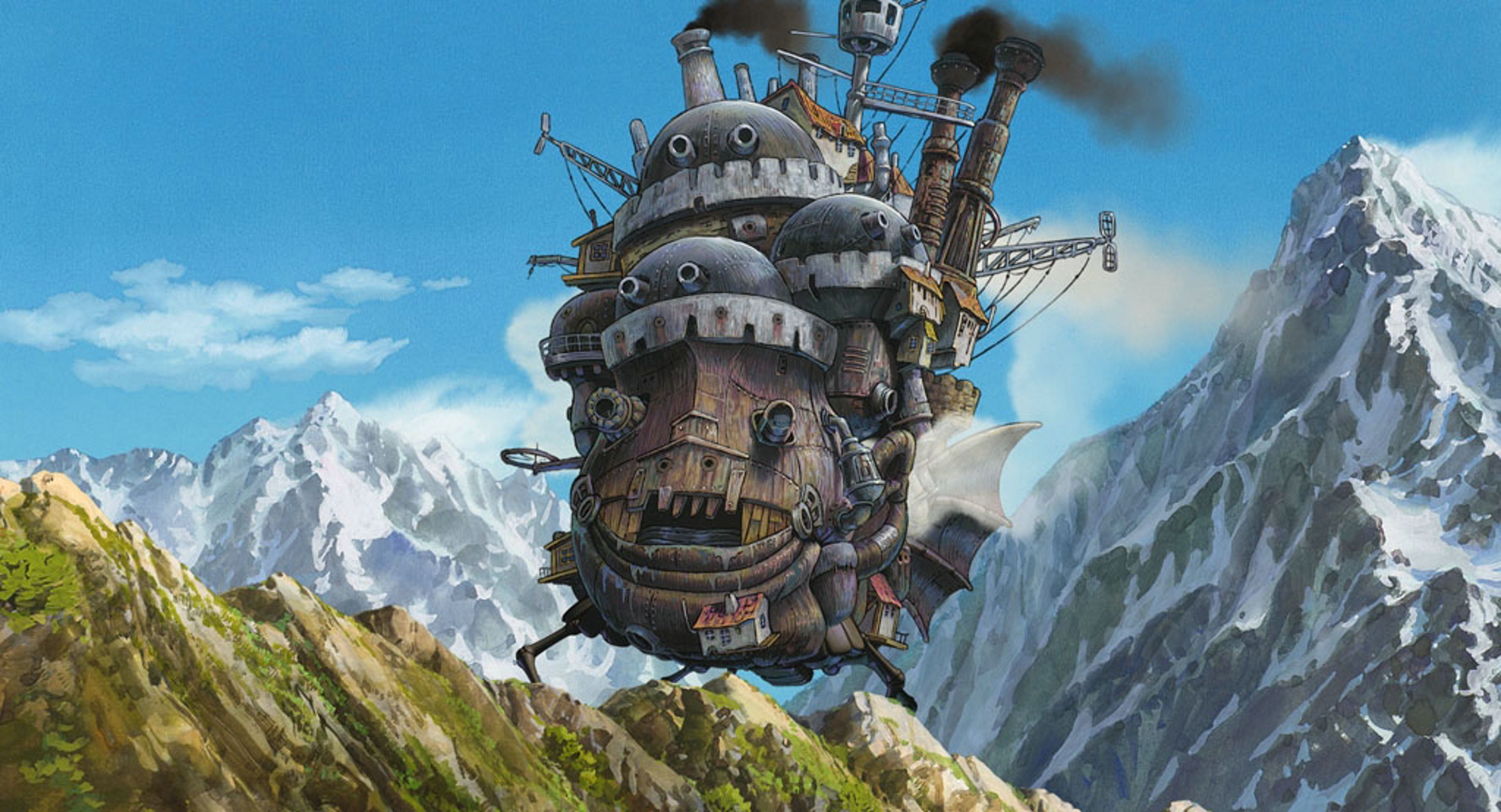 Anime Howls Moving Castle 3548x1920
