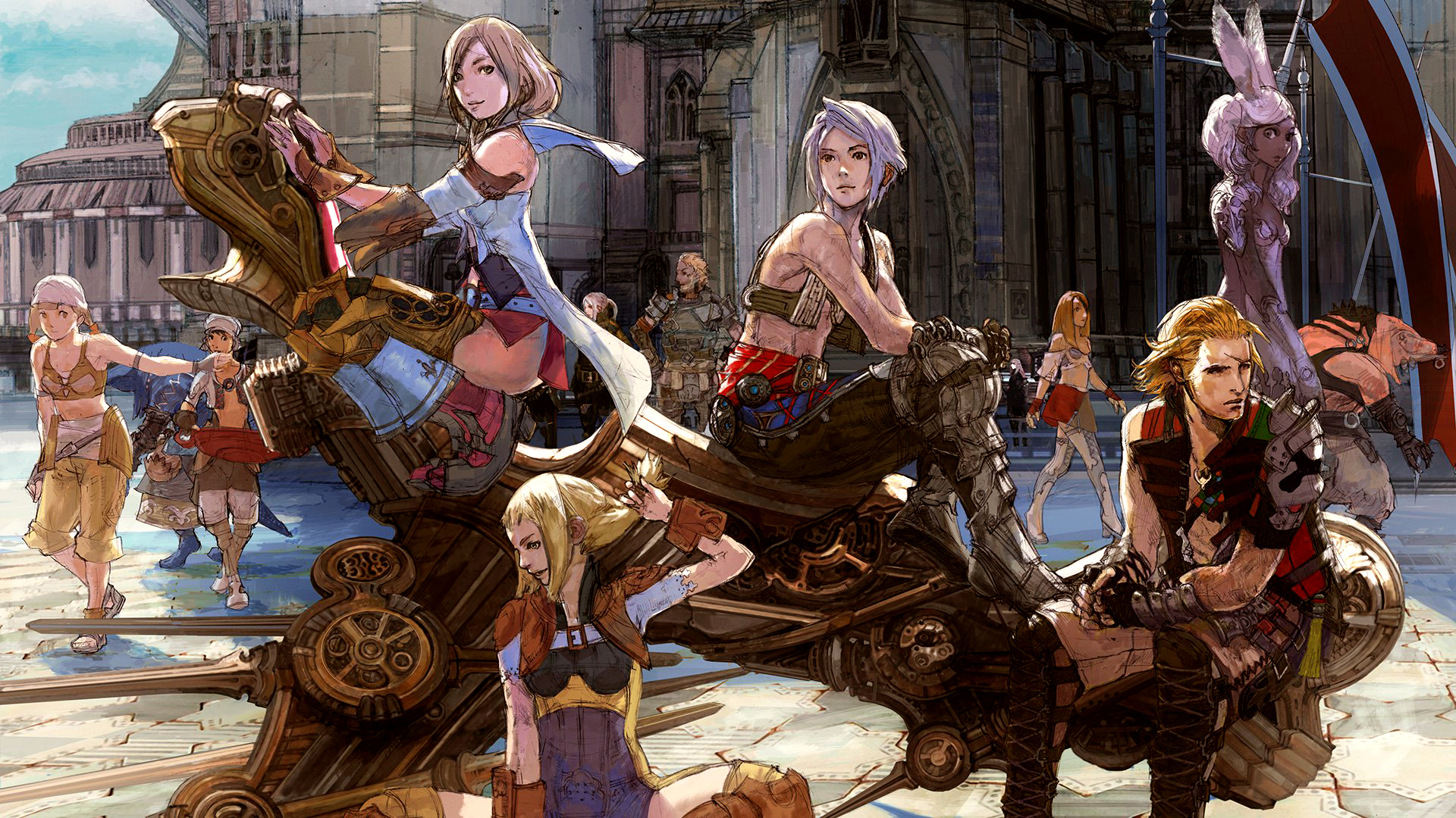 Final Fantasy Xii Video Game Art Artwork Video Game Characters Video Games Square Enix JRPGs Fantasy 1920x1080