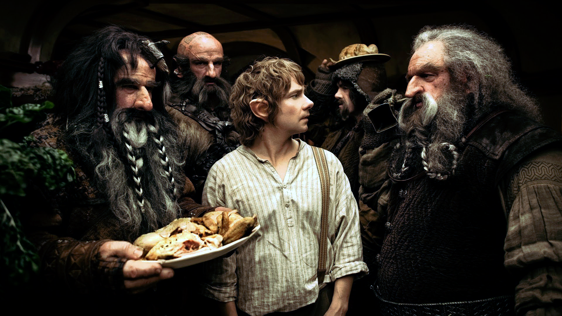 The Hobbit An Unexpected Journey Movies Bilbo Baggins Dwarfs Martin Freeman 1920x1080