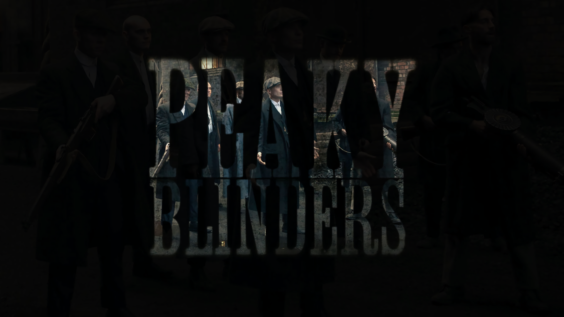 Cillian Murphy Peaky Blinders Thomas Shelby Typography 1920x1080