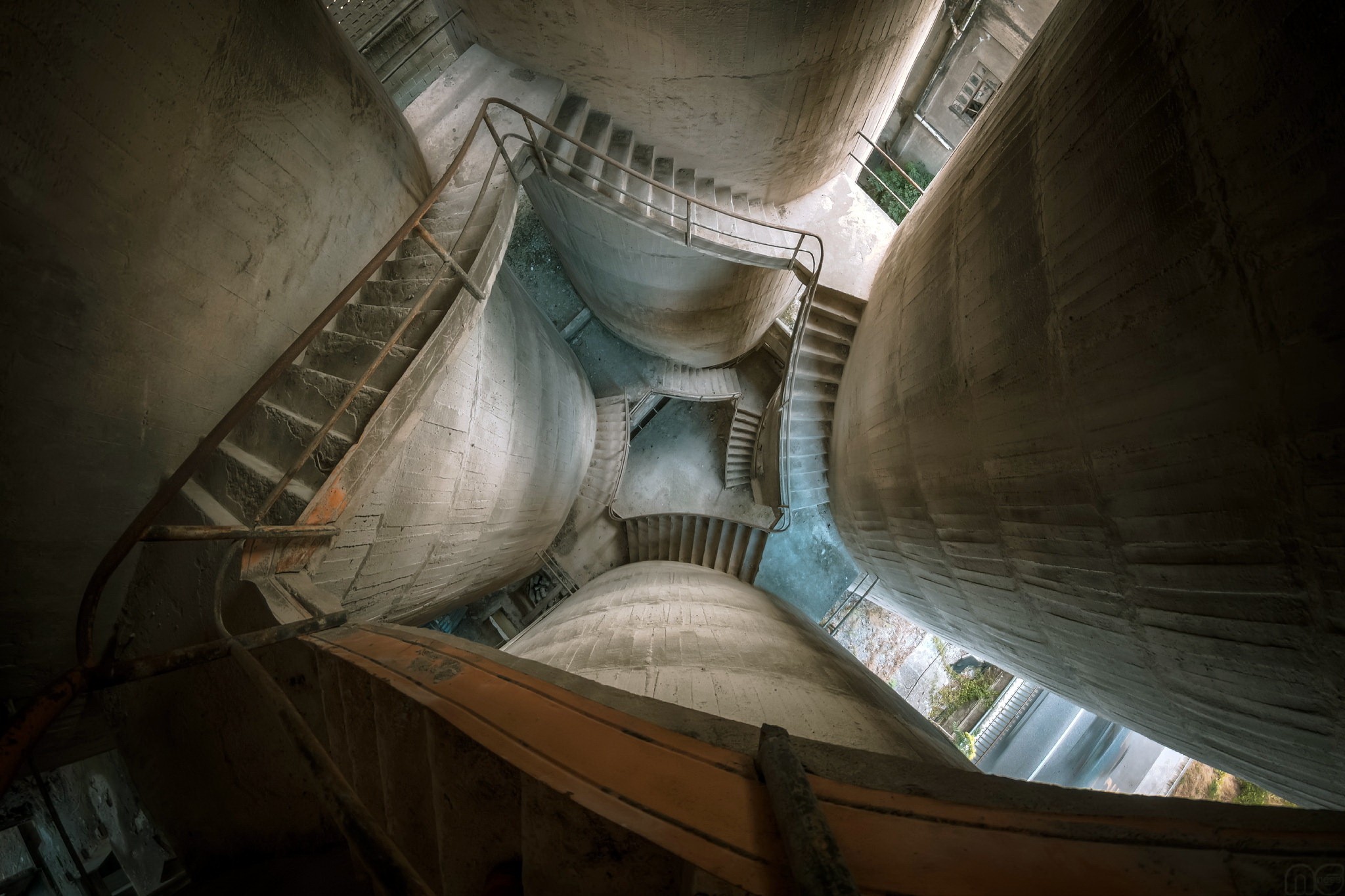 Tower Stairs Building Stairway 2048x1365