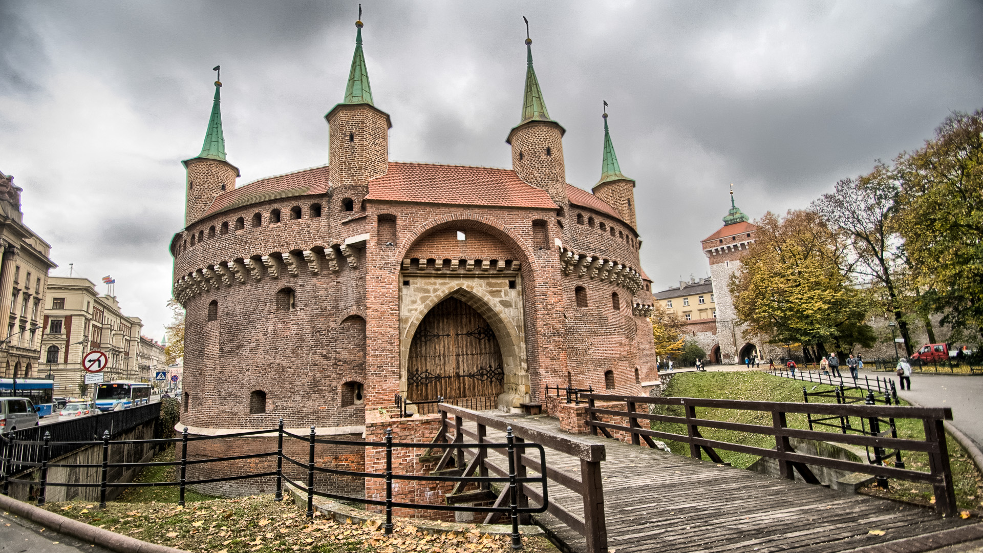 Krakow Poland Polish City Medieval Building Old Building 1920x1080