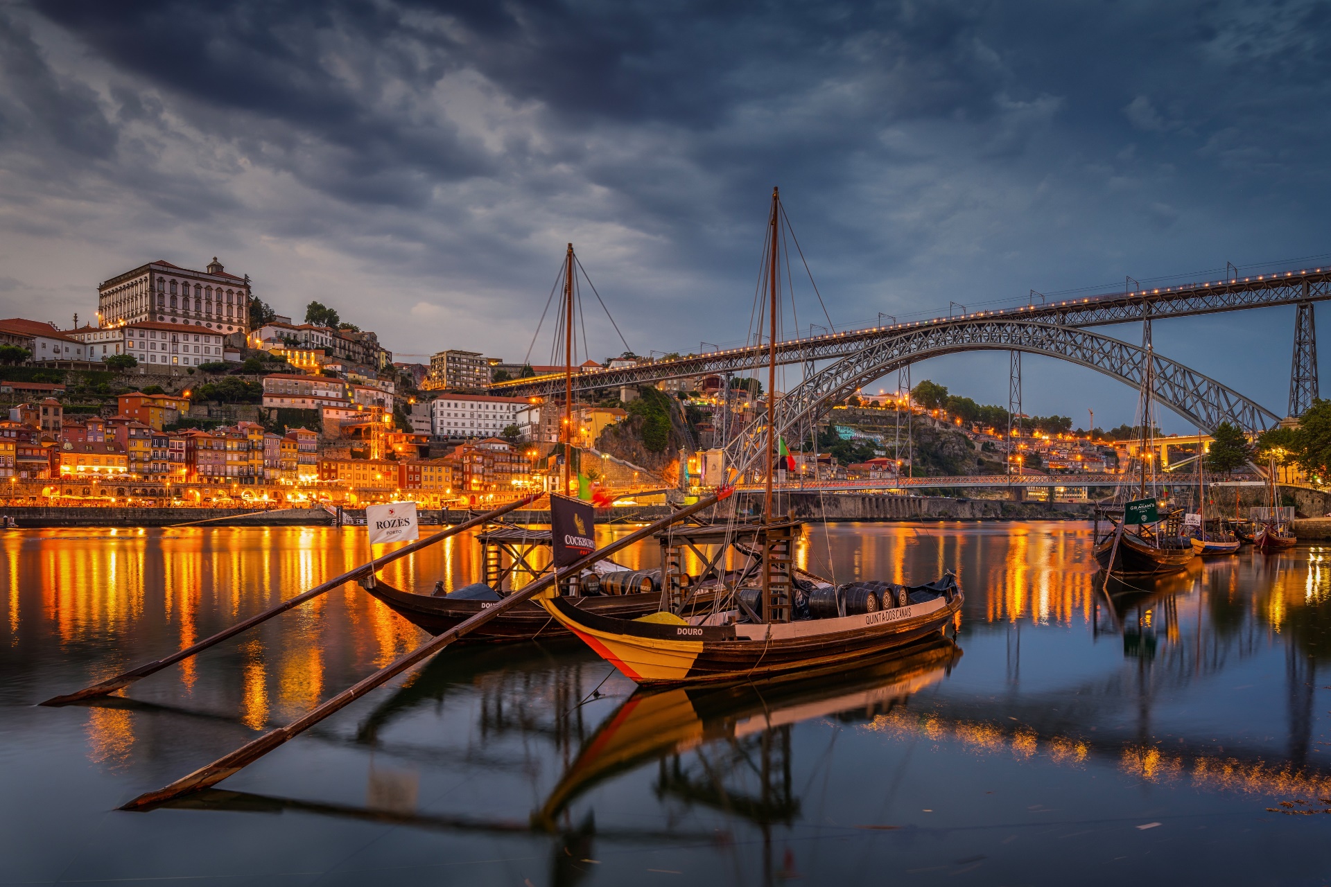 Water Cityscape Porto Portugal 1920x1280