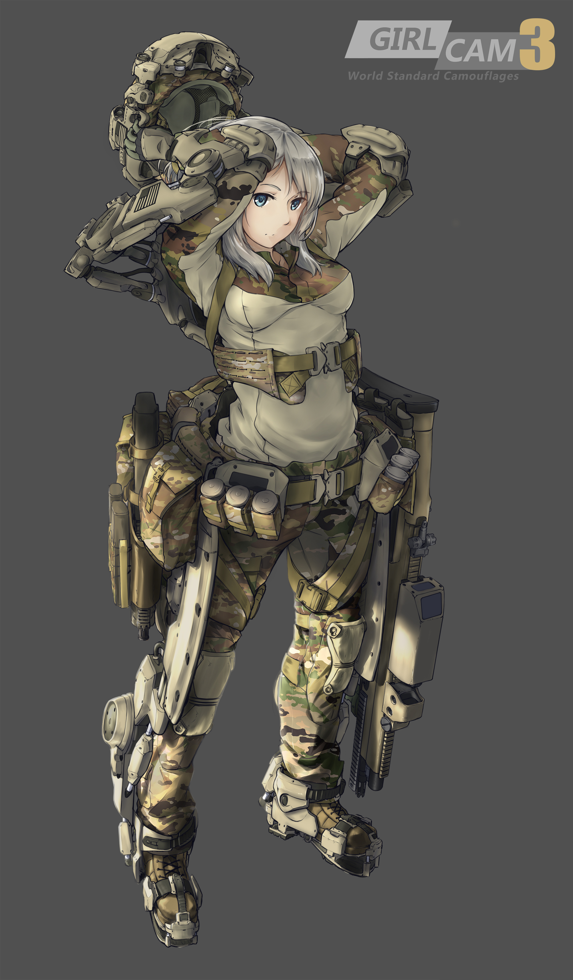 Anime Weapon Exoskeleton 1920x3281