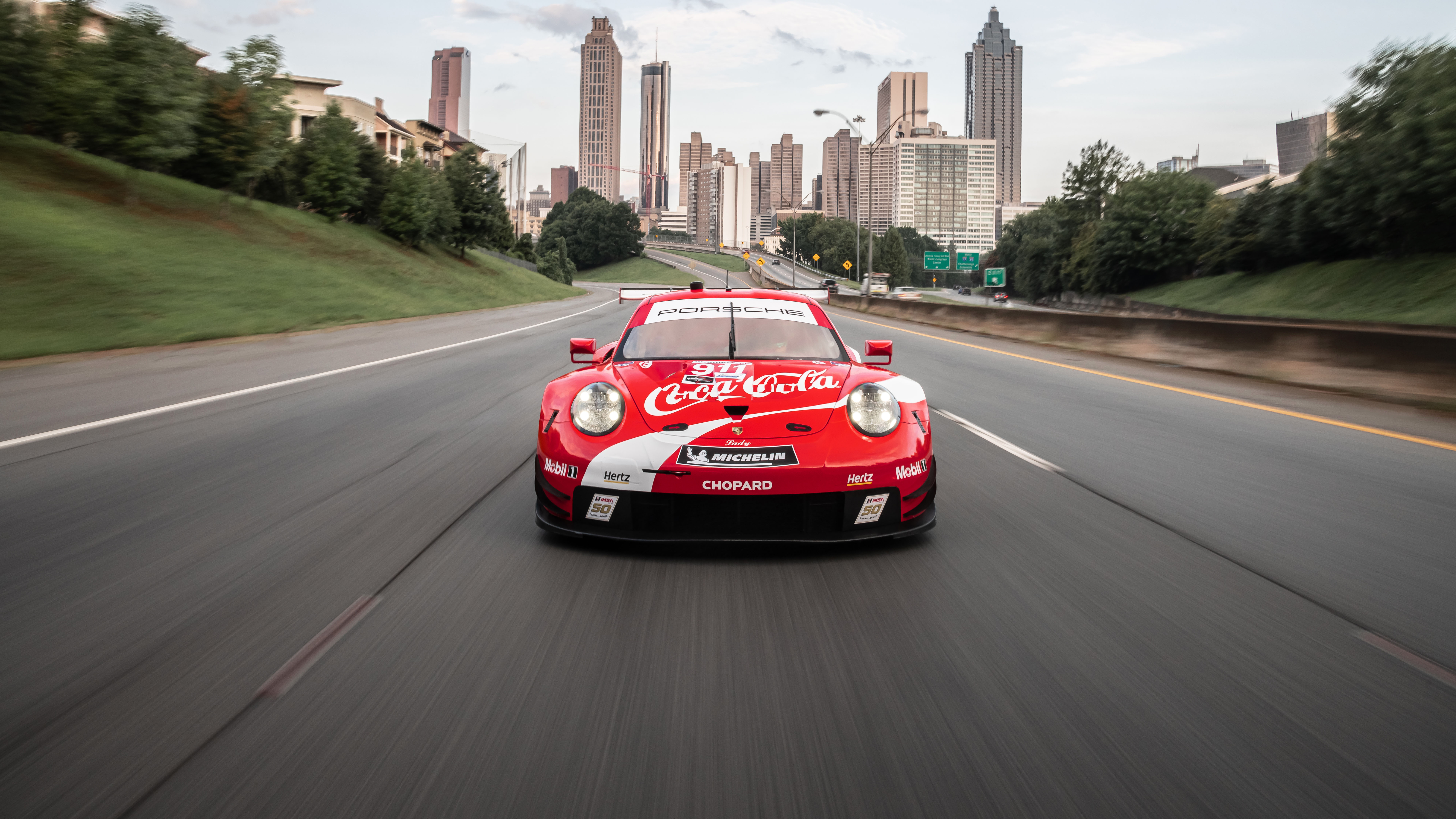 Porsche 911 RSR Porsche Race Cars Atlanta 7669x4314