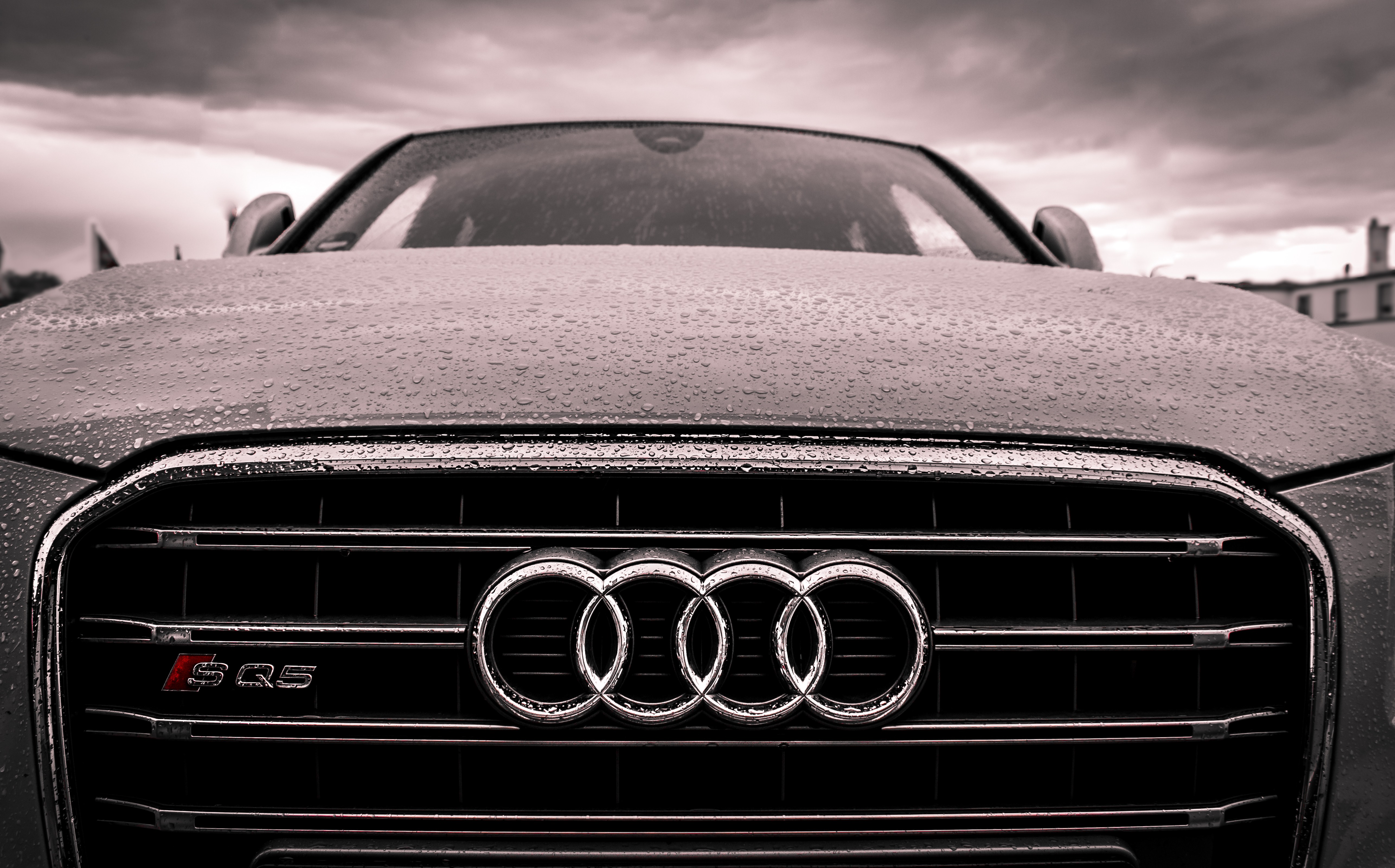 Audi Audi SQ5 Car Water Drops Vehicle 5145x3202