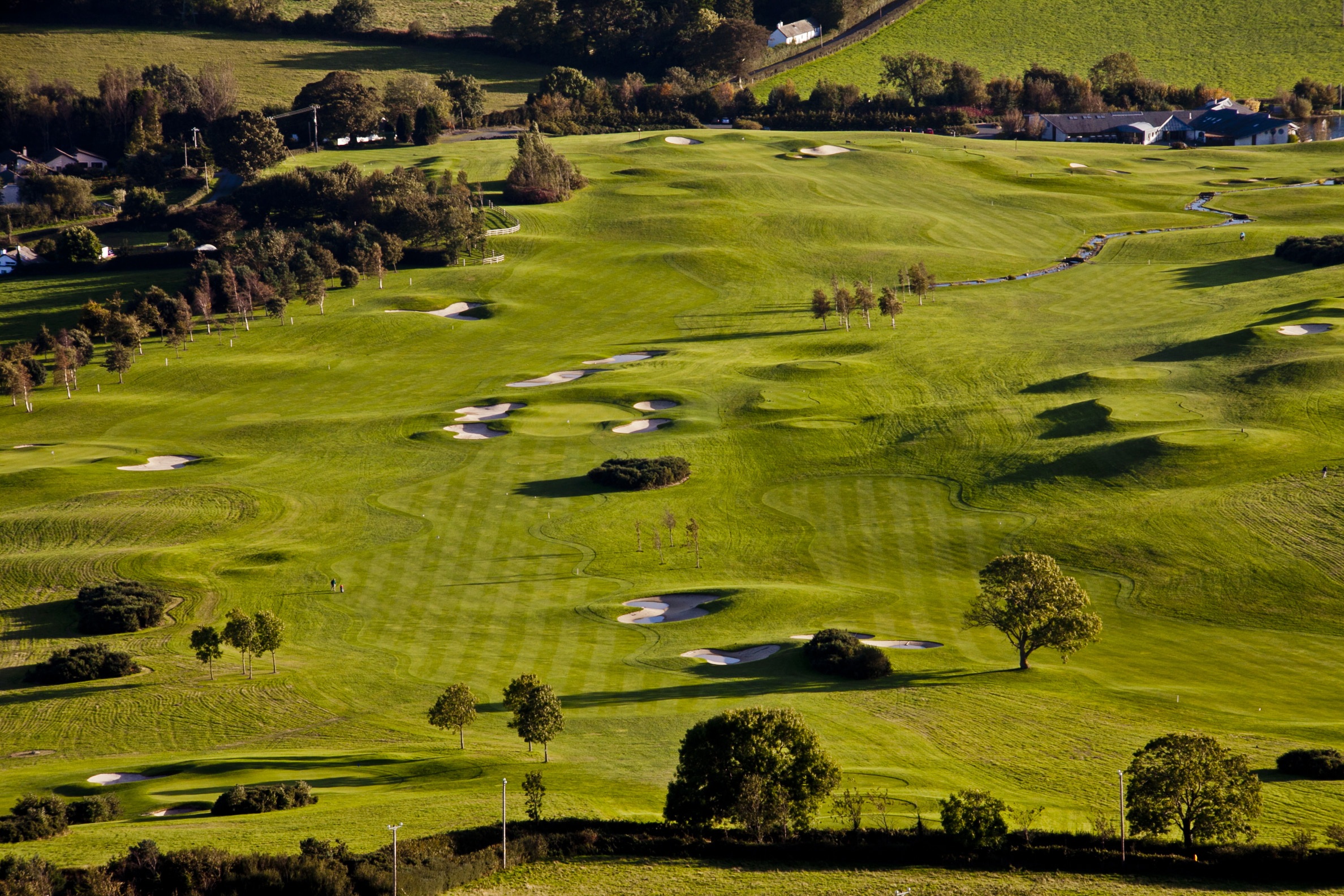 Golf Sport Golf Course Golf Green Tree Landscape Fairway 2376x1584