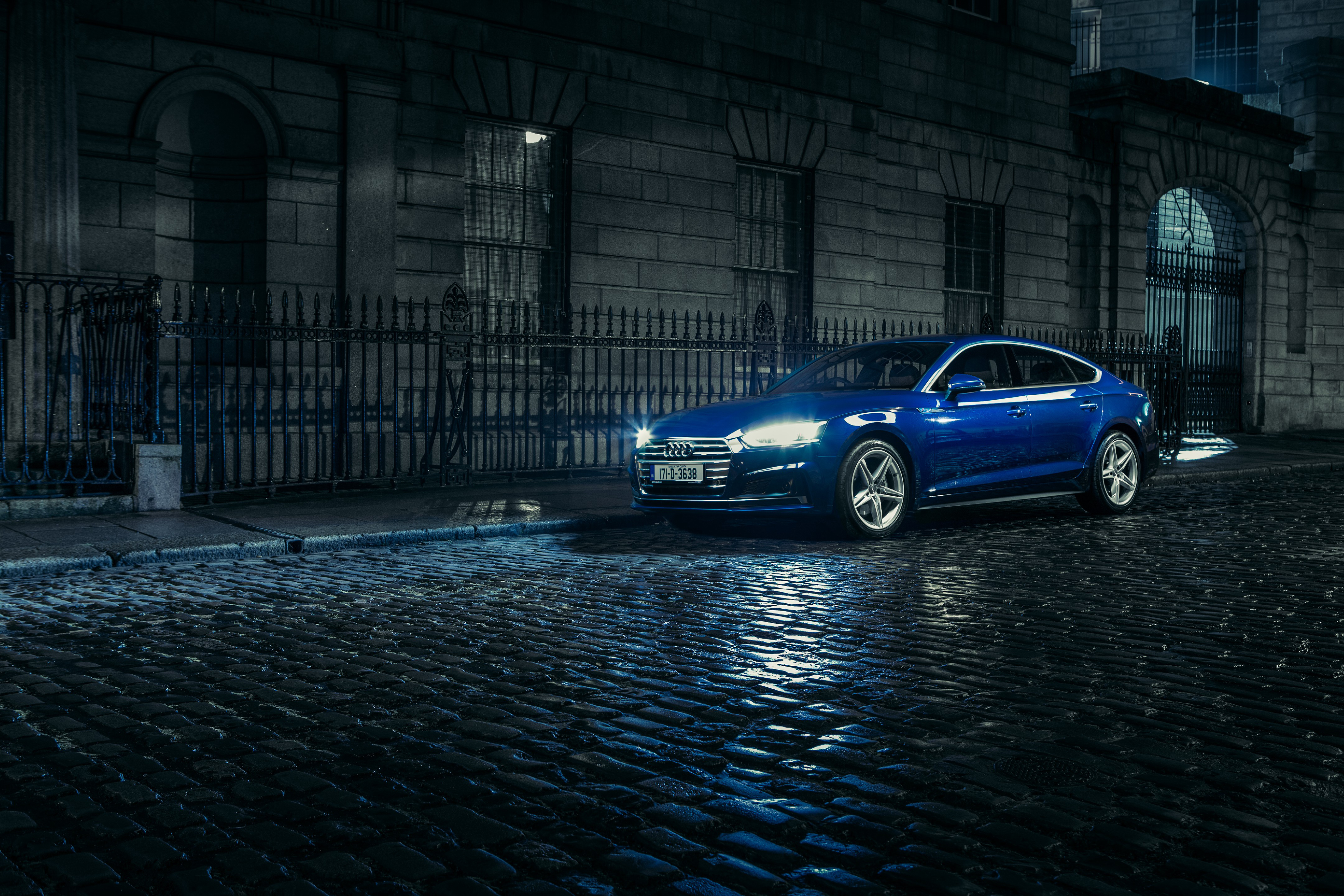 Audi A5 Audi Blue Car Car Vehicle Luxury Car 4096x2731