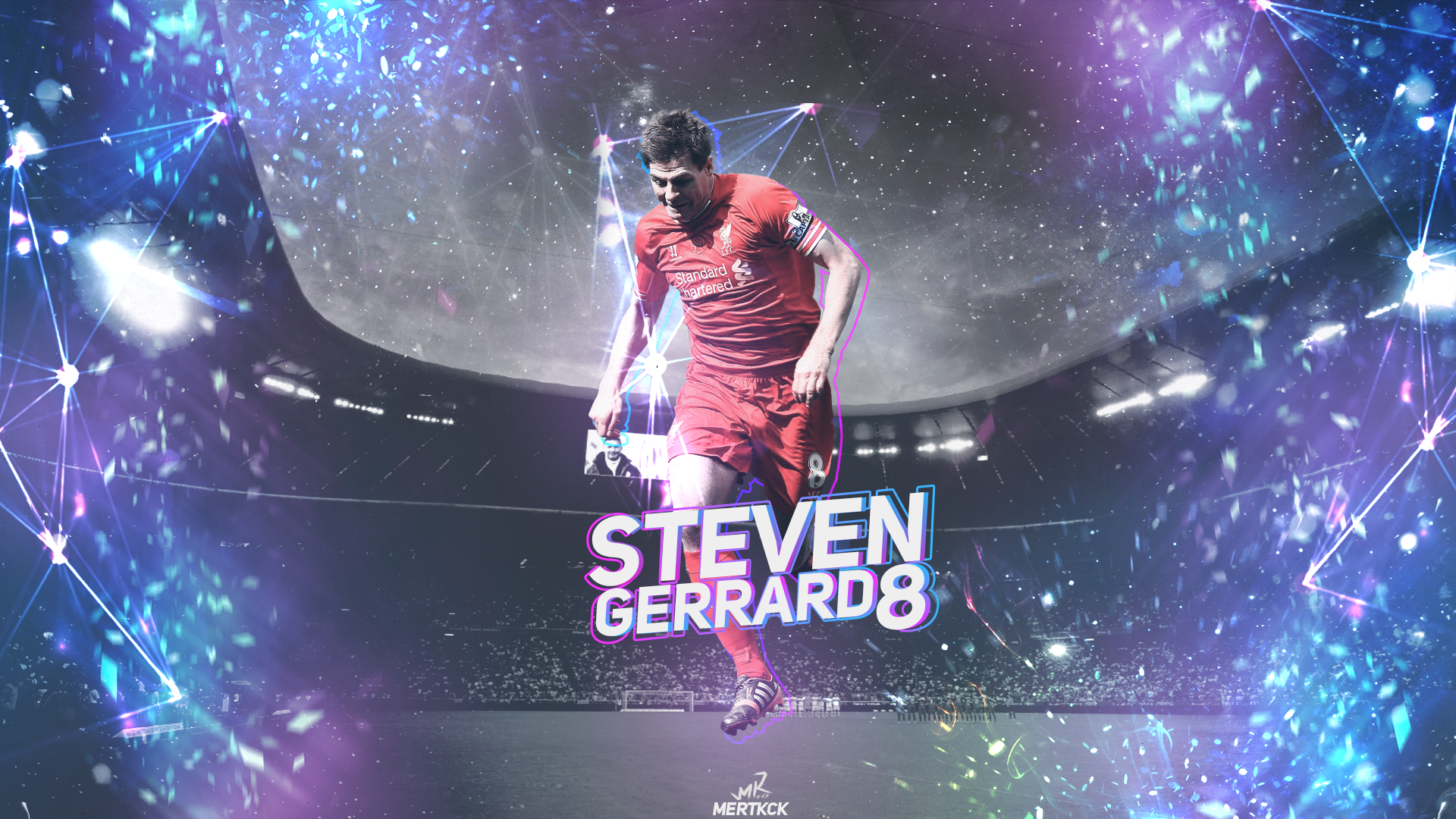 Steven Gerrard Liverpool FC Liverpool British Football Player 1920x1080