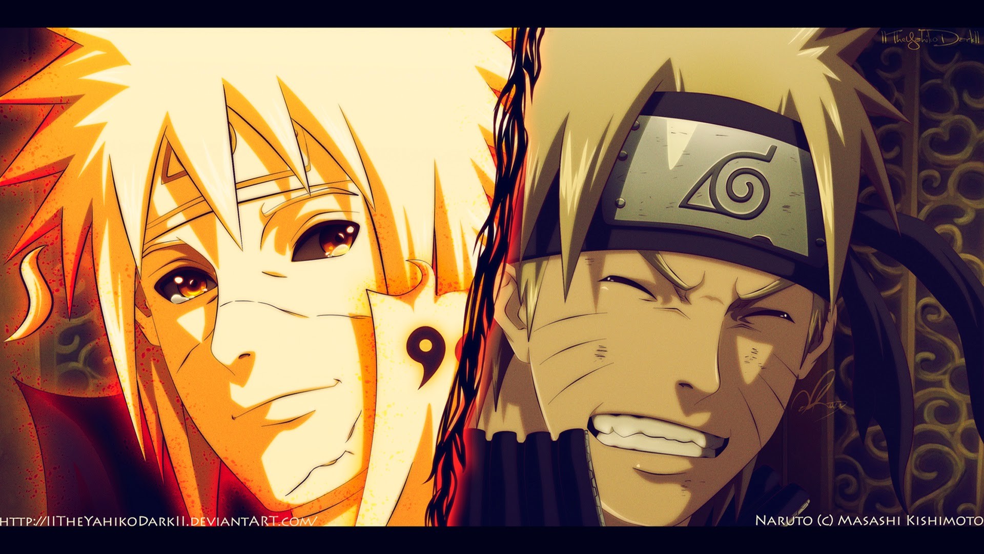 Naruto Shippuuden Anime Namikaze Minato Uzumaki Naruto 1920x1080