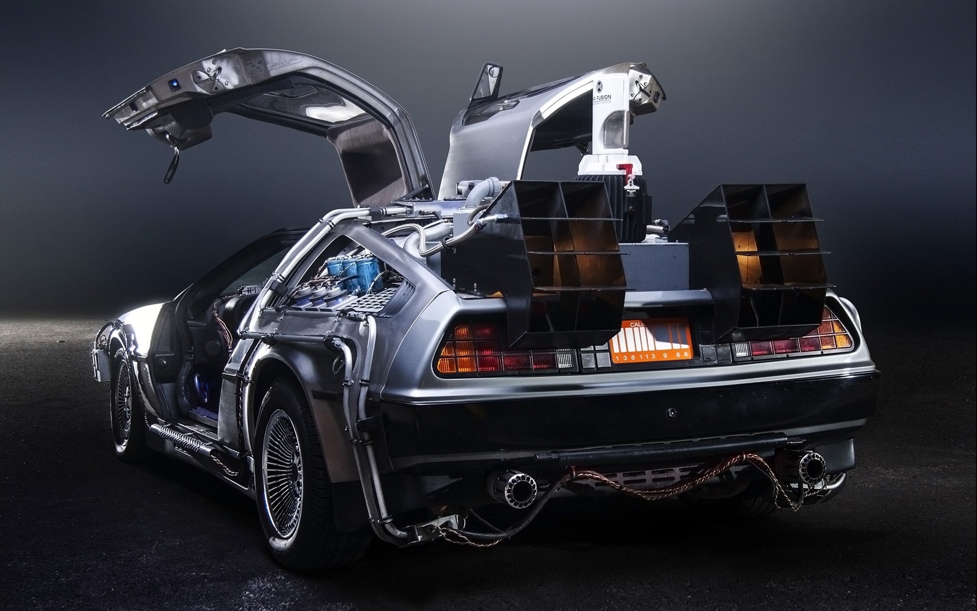 Movies Car DeLorean Back To The Future Time Machine Vehicle 1920x1200