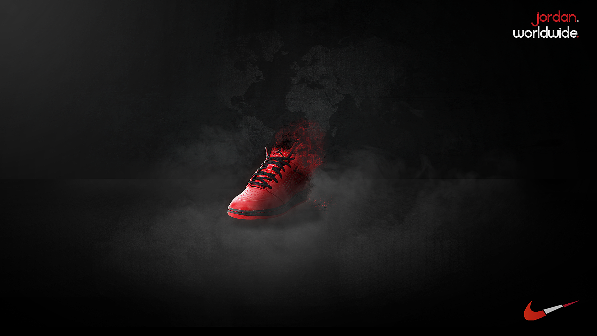Digital Art Video Games Shoes Nike Air Jordan 1920x1080