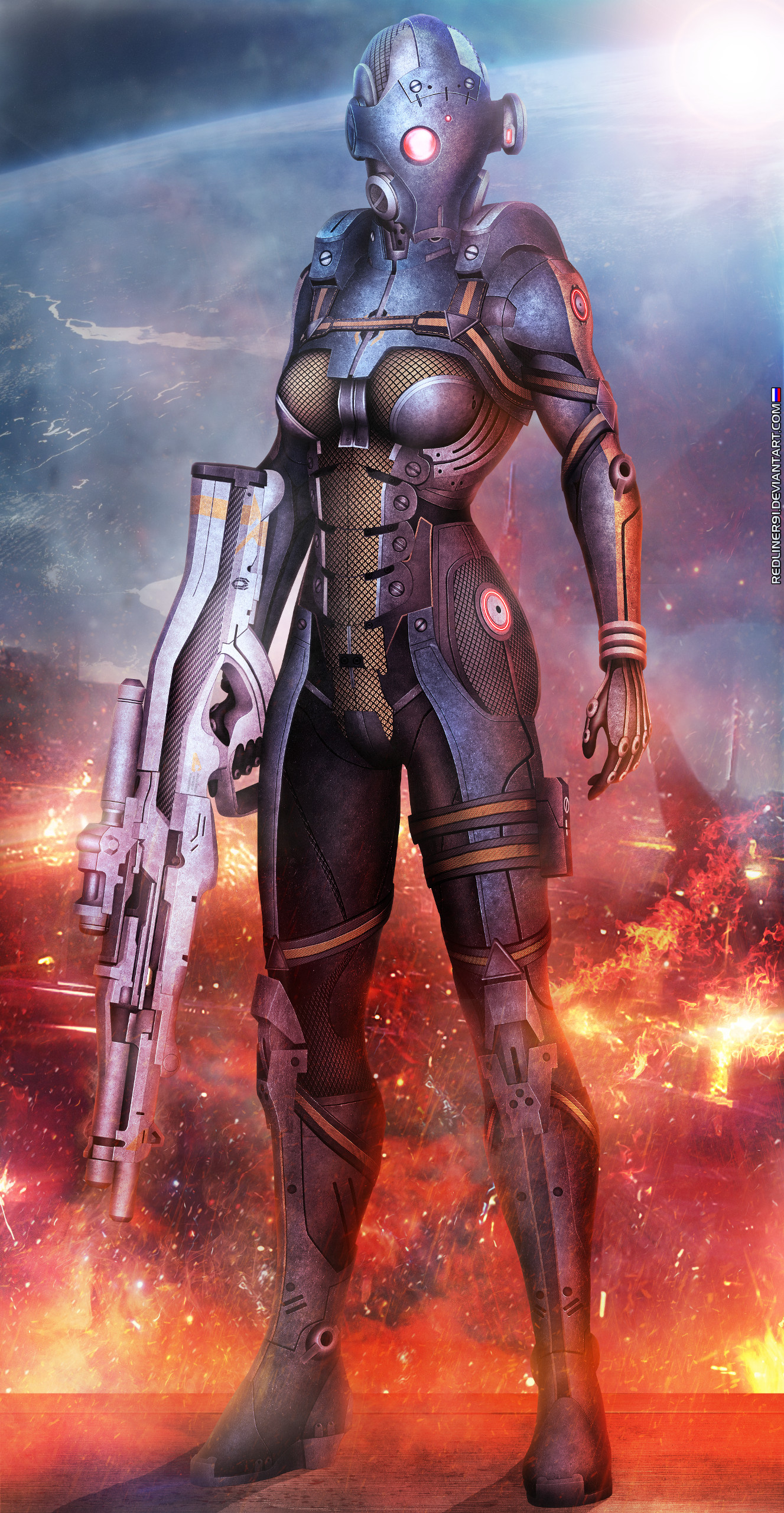Mass Effect Cerberus Nemesis Science Fiction Mass Effect 3 1327x2560