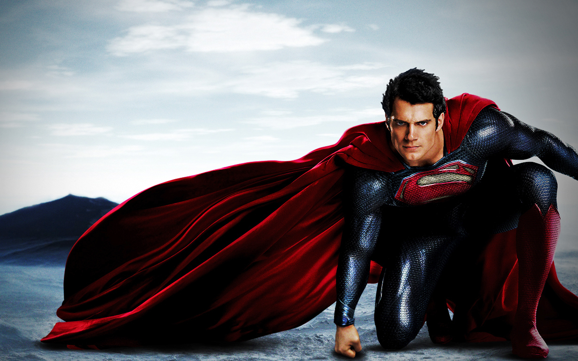Superman Man Of Steel Superhero Henry Cavill 1920x1200