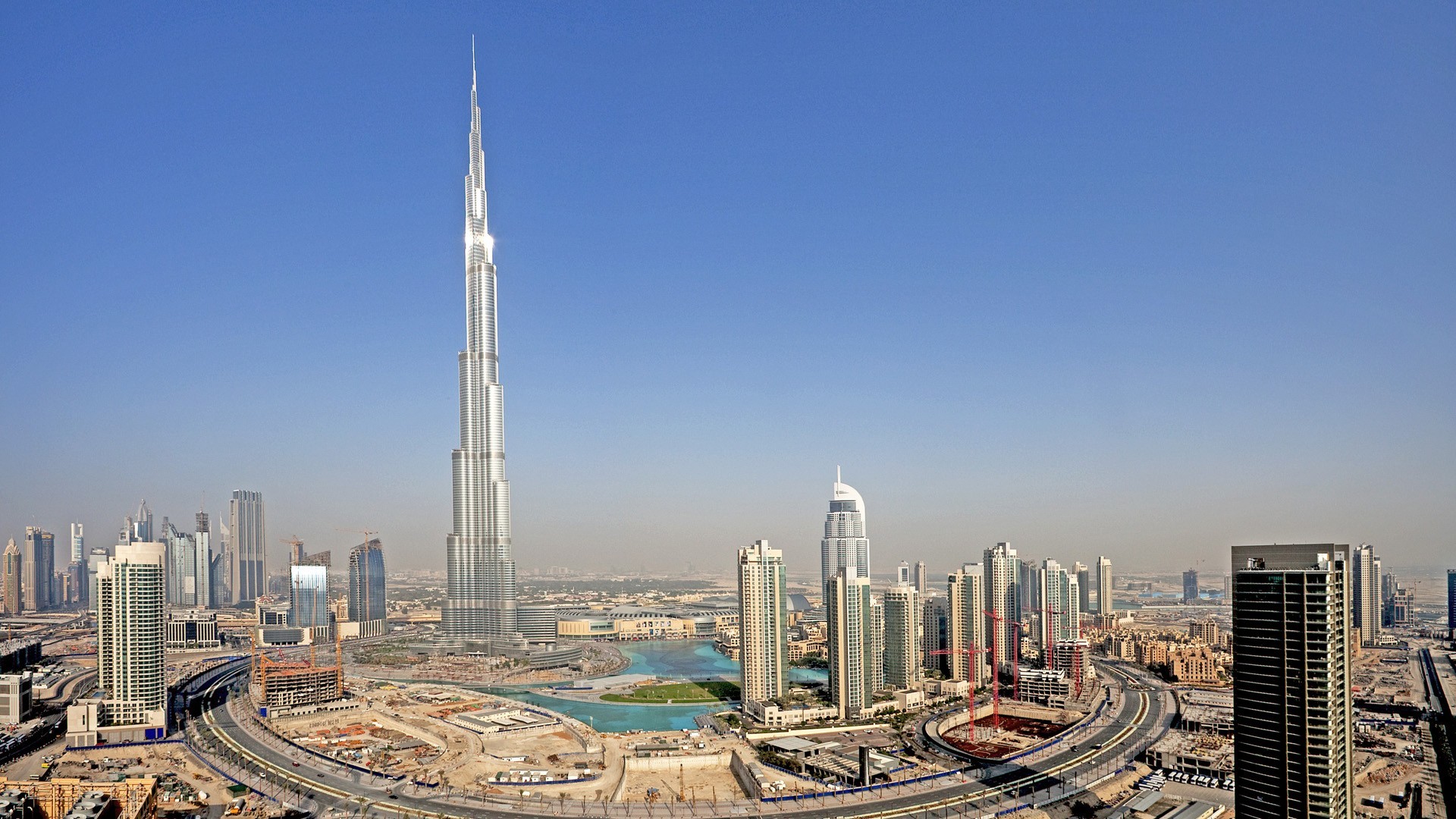 City Urban Building Sky Cityscape Skyscraper Burj Al Arab Hotel Dubai 1920x1080
